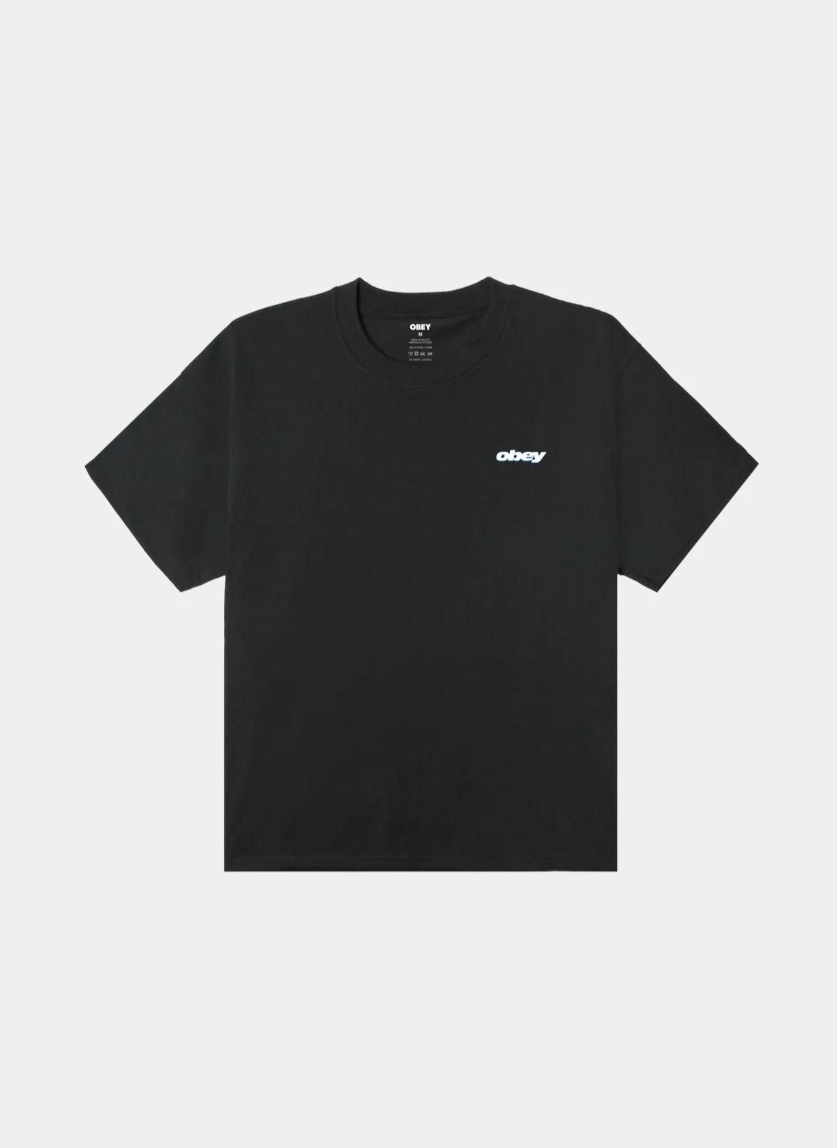 Футболка Obey Lips Vintage Black
