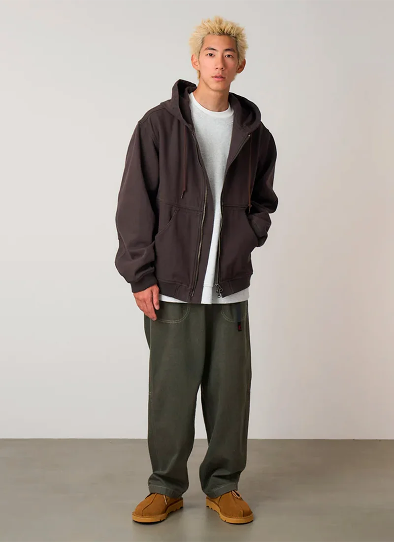 Худи на молнии El Cap Canvas Hooded Jacket Umber