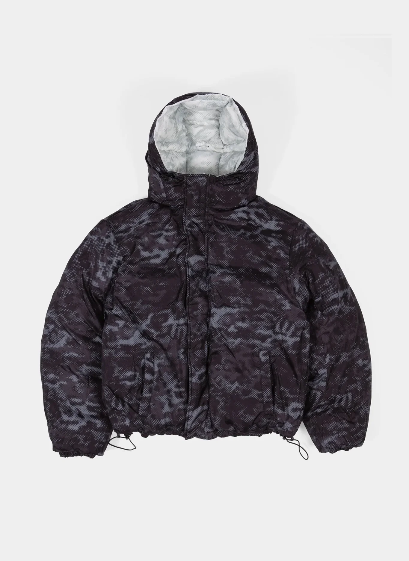 Пуховик Digicamo Reversible Puffer Jacket Camo White/Black