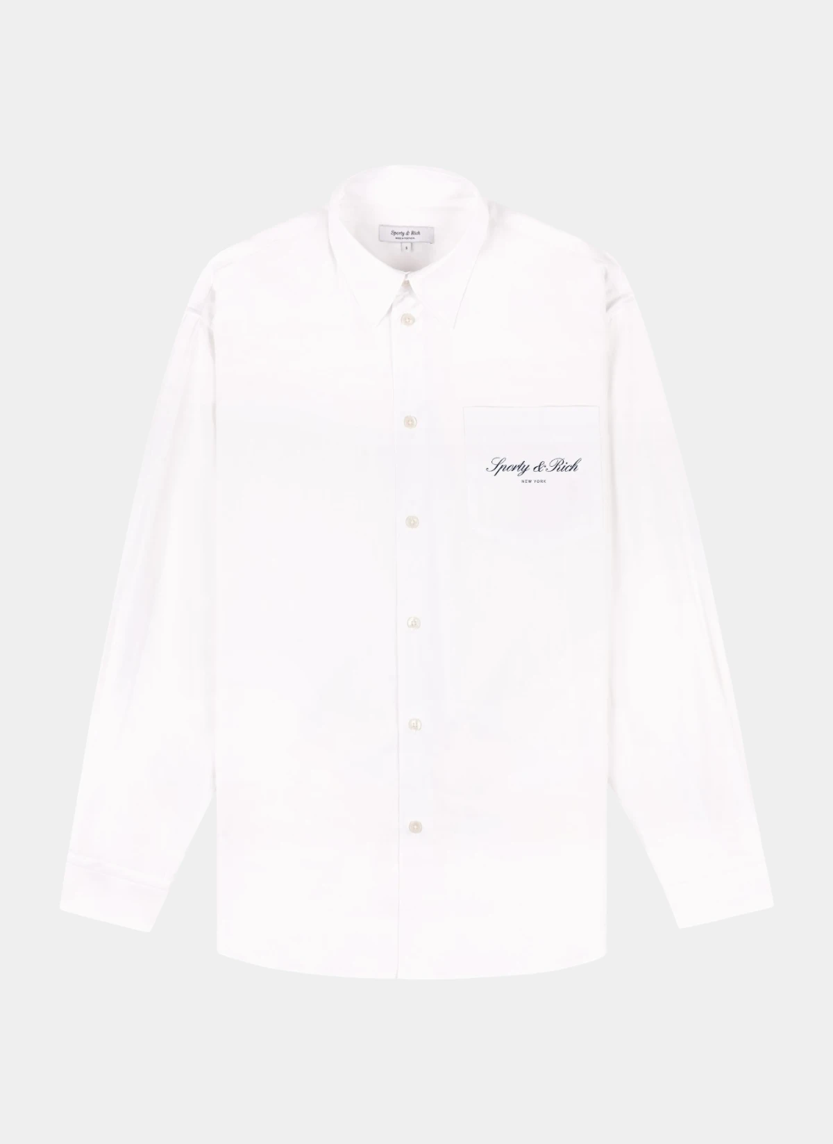 Рубашка Signature NY Oversized Shirt White