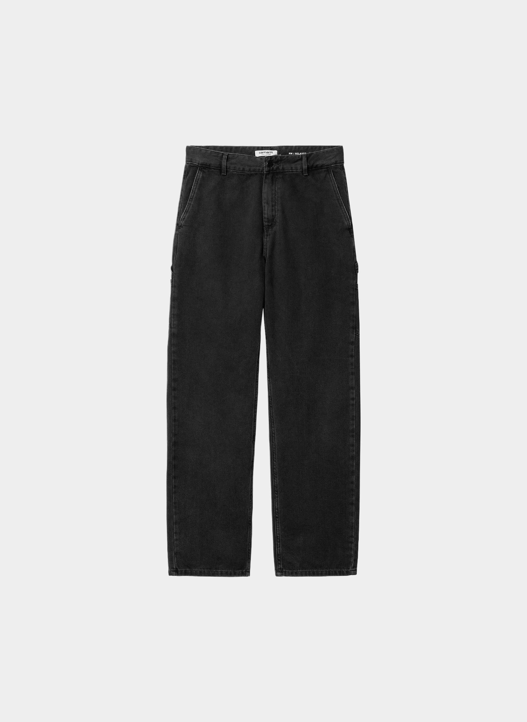 Джинсы женские ‘W’ Pierce Pant Straight’ Black (Stone Washed)