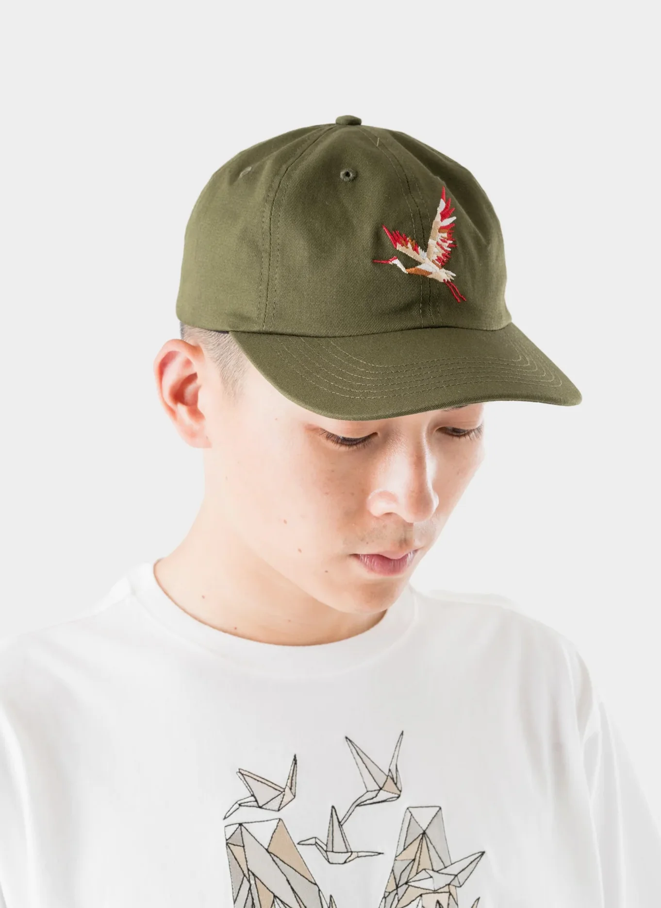 Кепка Year of the Crane 6 Panel Cap  Olive