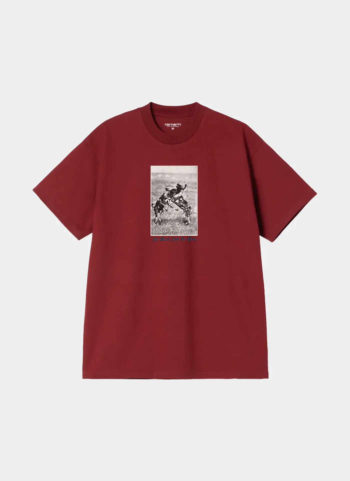 Футболка S/S No Play T-Shirt Scarlet