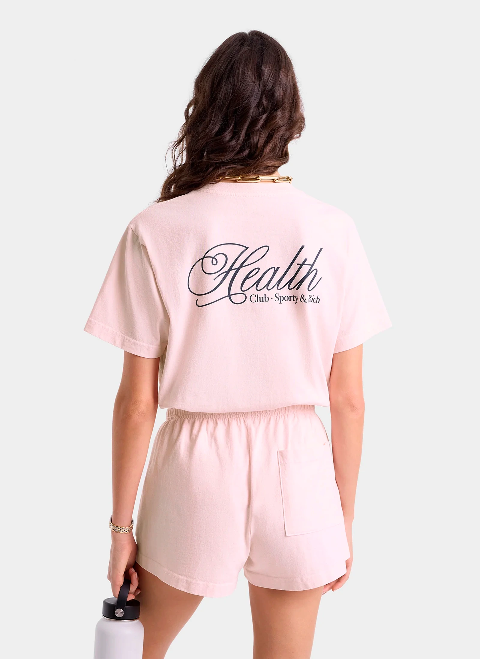 Футболка Health Script T-Shirt Pink Dolphin