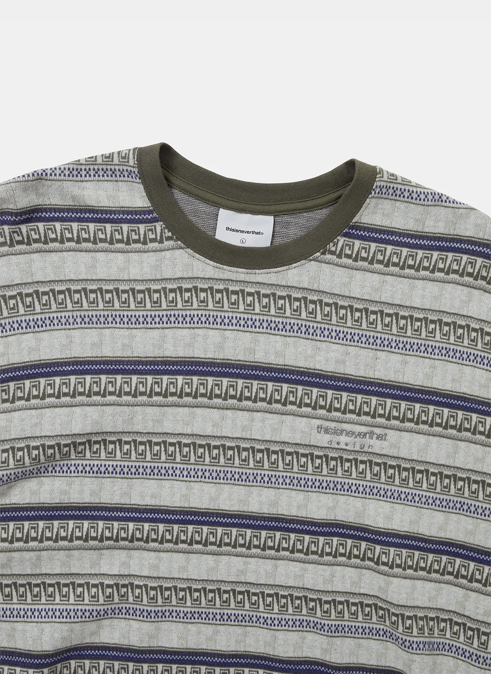 Лонгслив TNT Pattern Striped L/S Tee Ivory