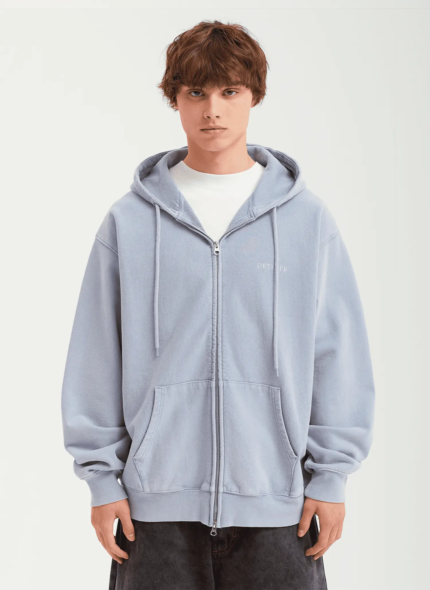 Худи на молнии Og Logo Zip Hood NAVY