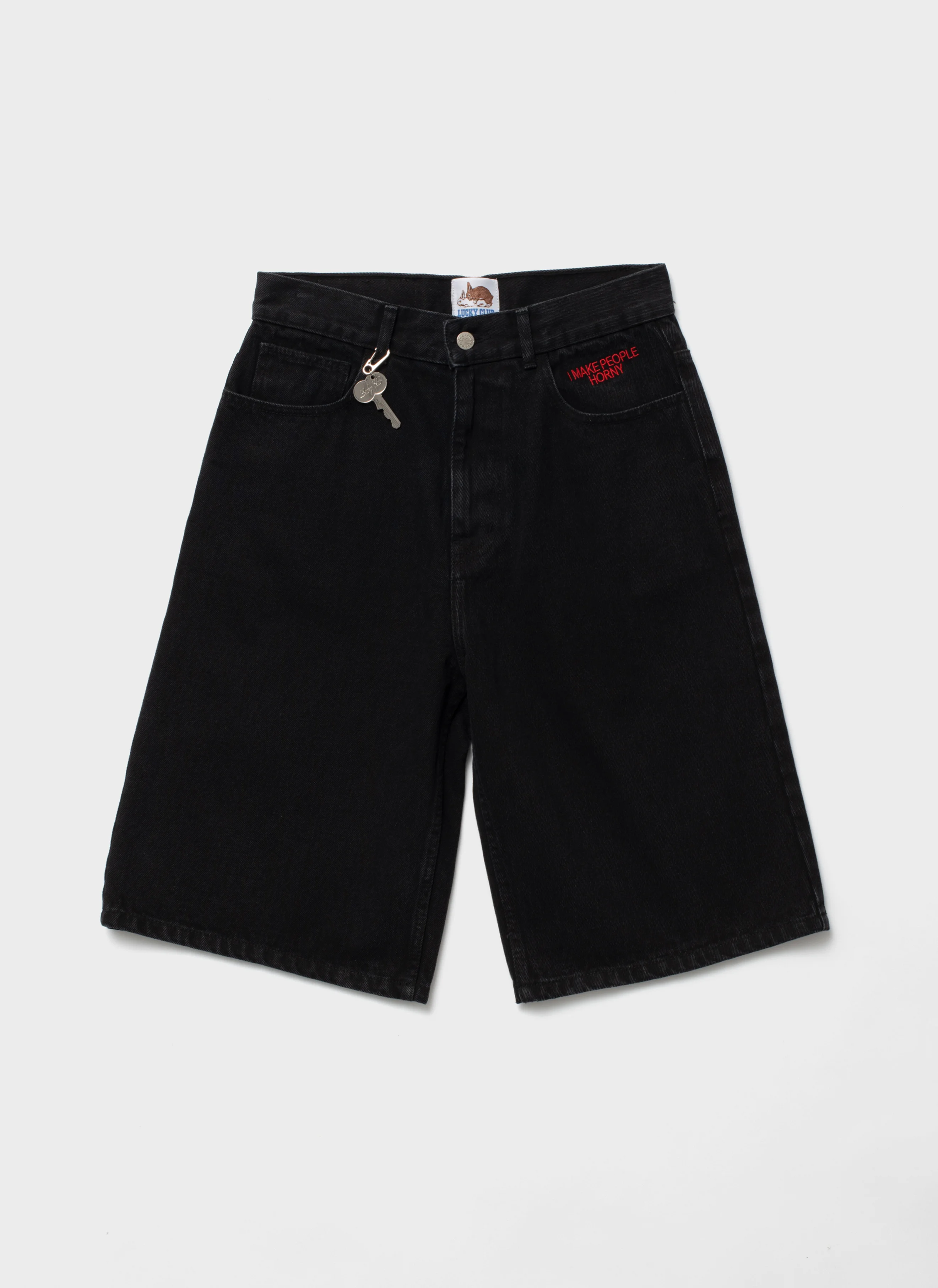 Шорты Heart On, Hard On Shorts Off-Black