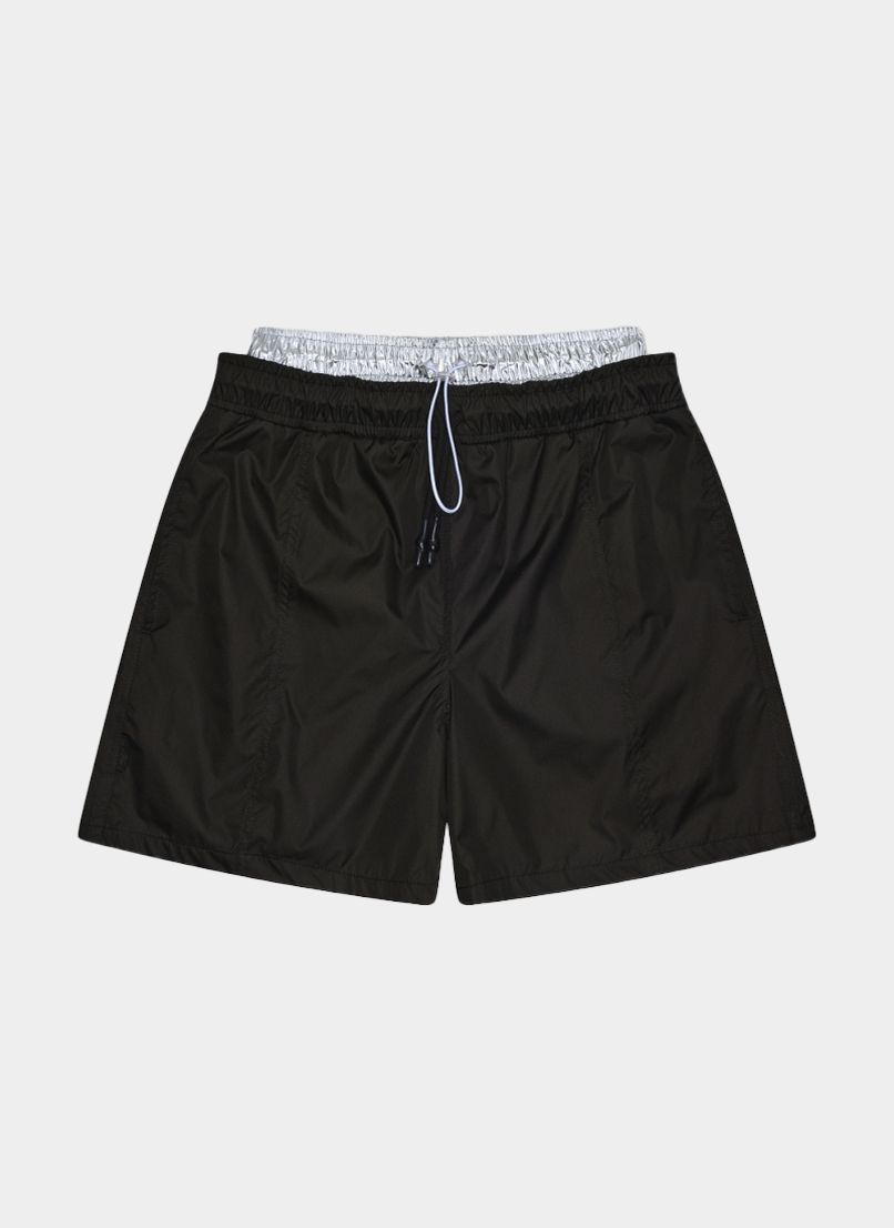 Шорты ZNY DOUBLE WAIST Black