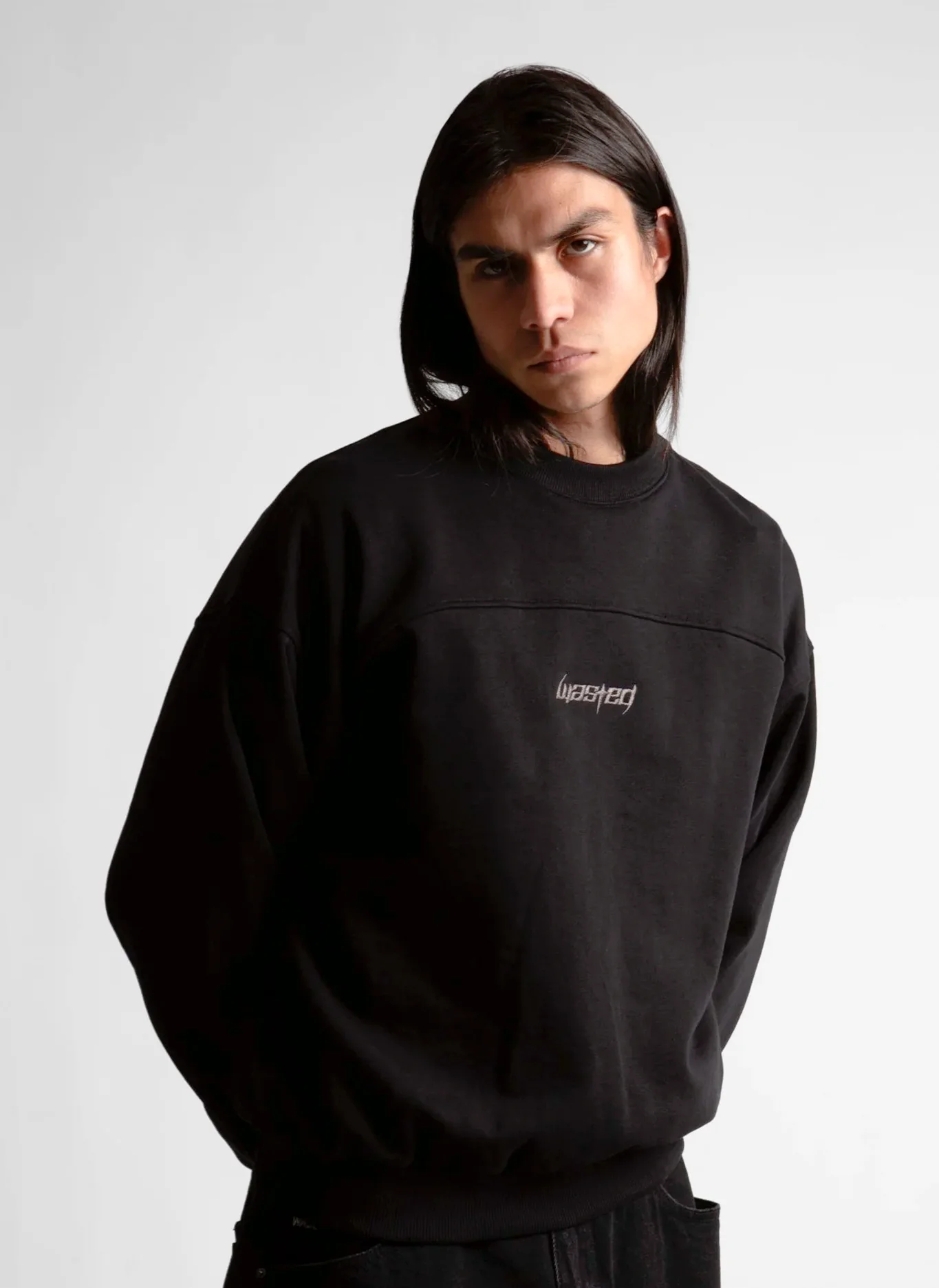 Свитшот Switchblade Boxy Crewneck Black