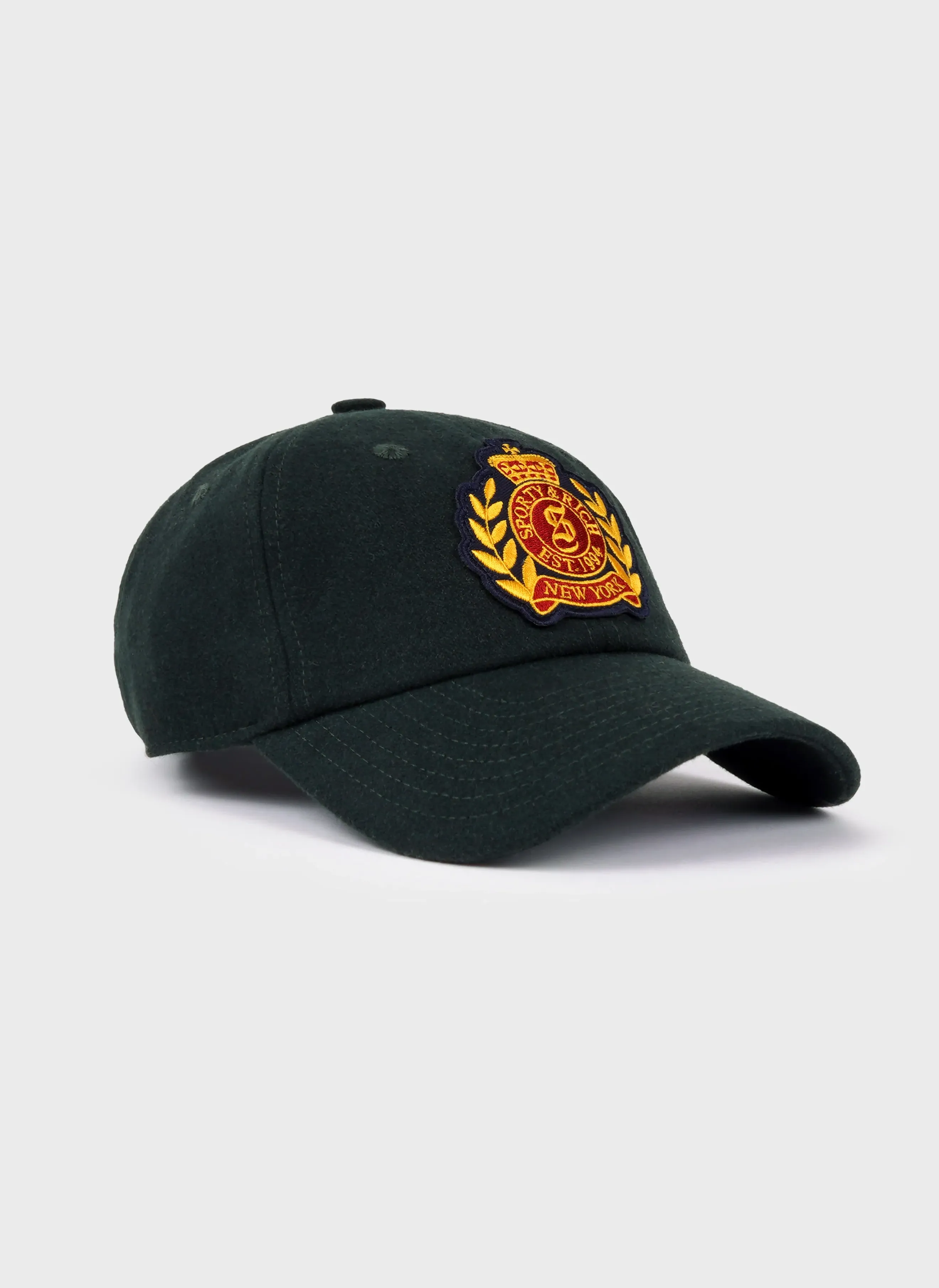 Кепка NY Crest Wool Hat Forest