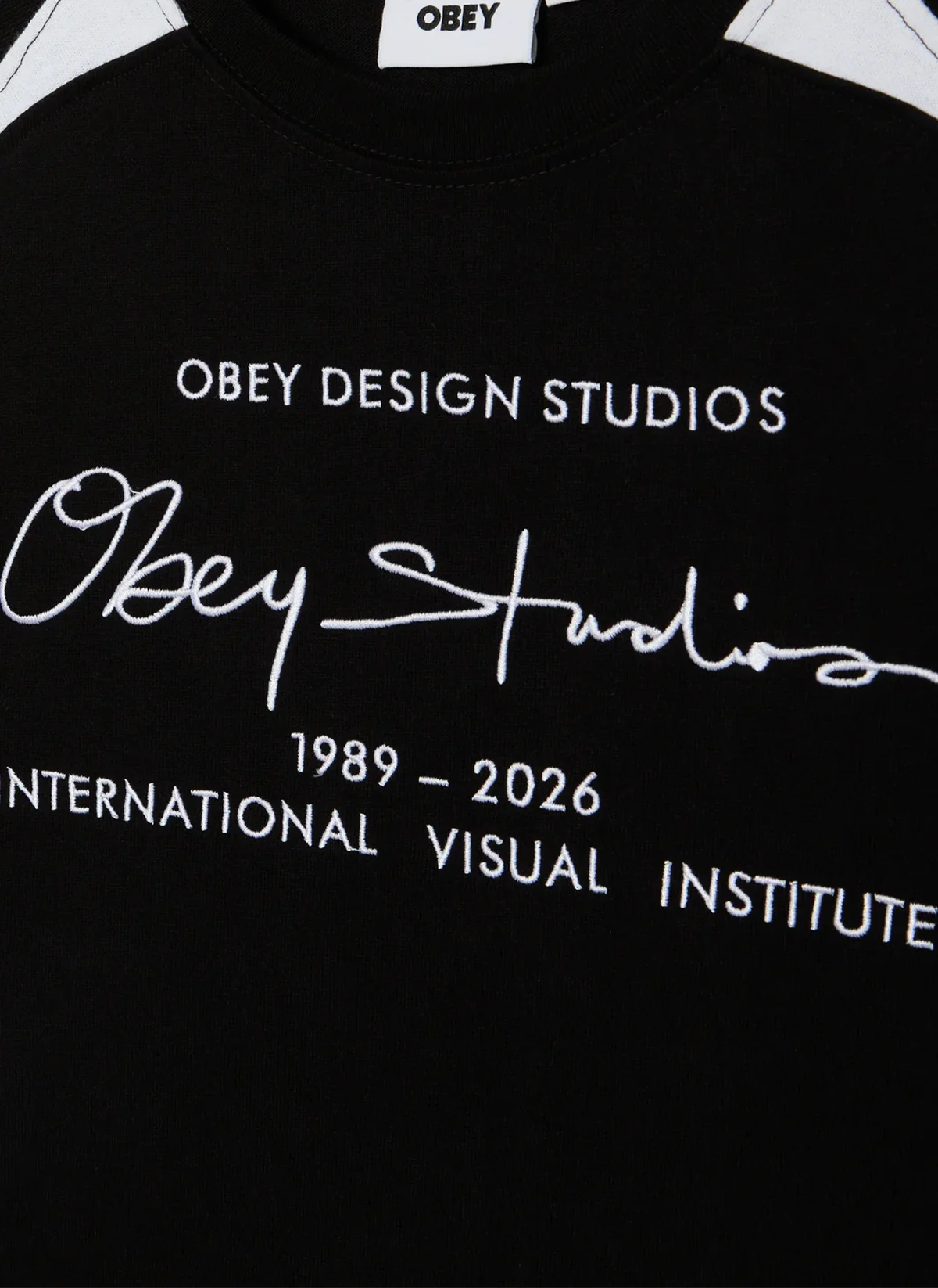 Лонгслив Obey League Shirt Ls Black Multi