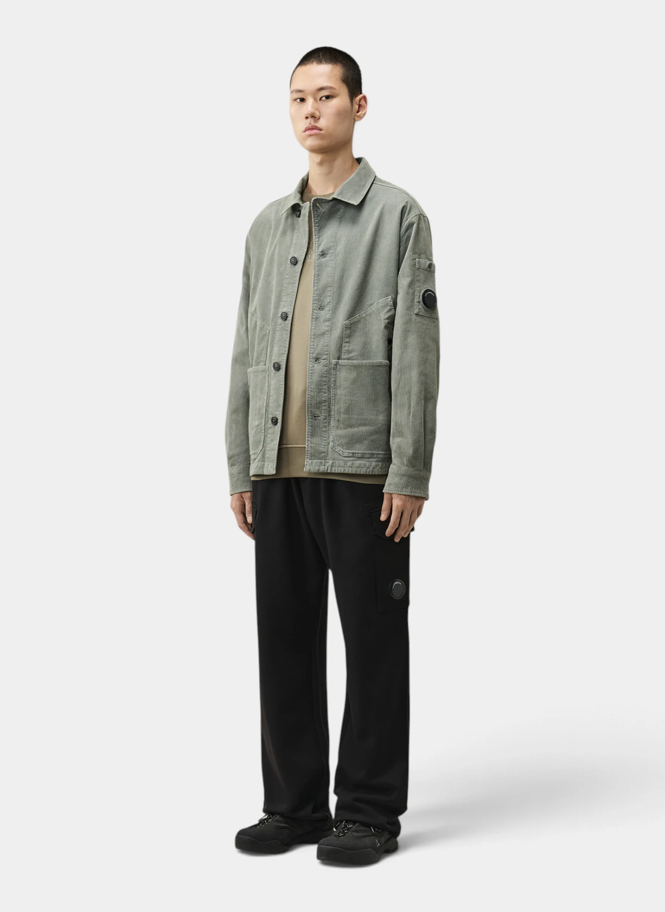 Брюки Diagonal Raised Fleece Cargo Lens Sweatpants Black