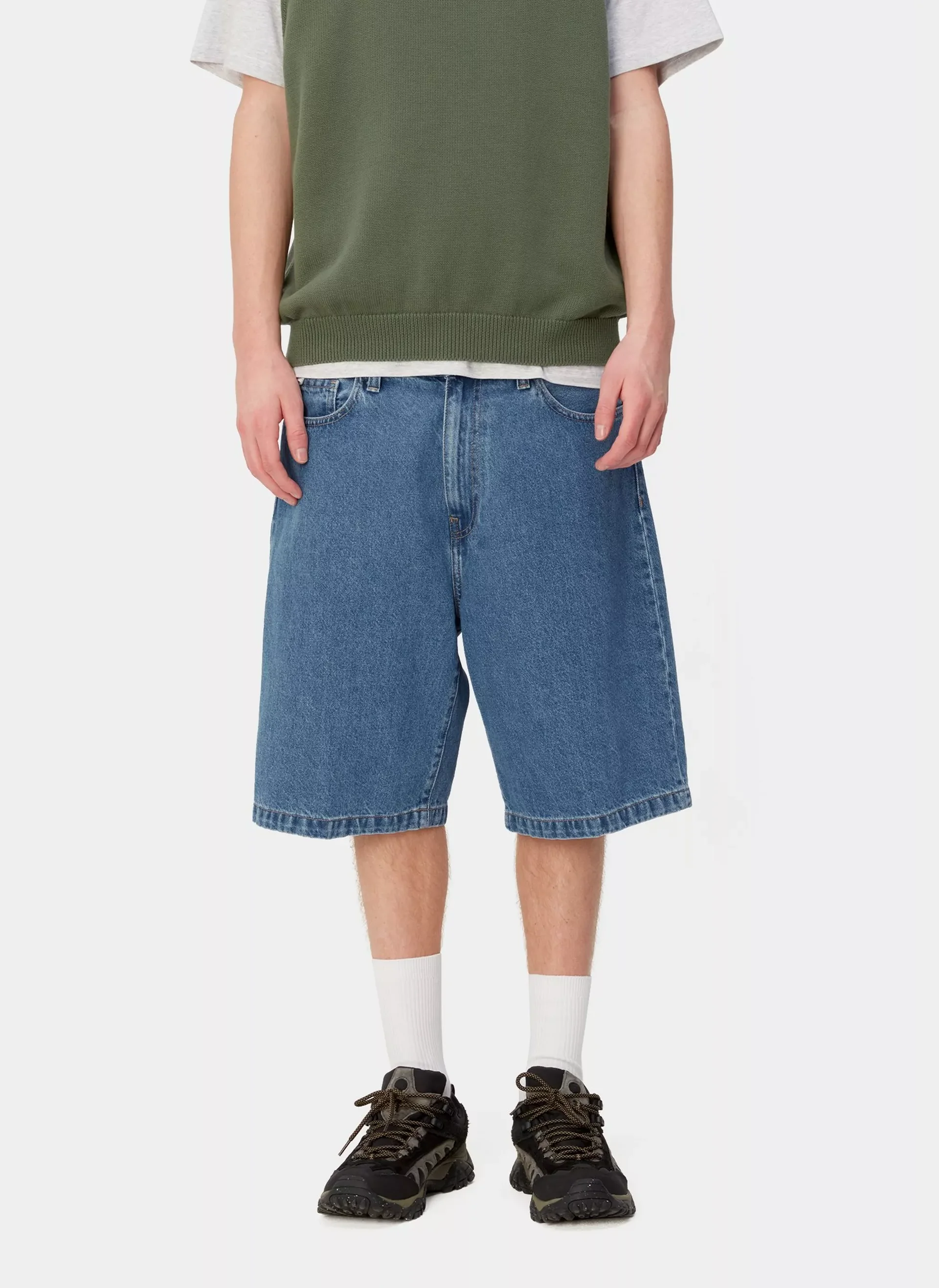 Шорты Landon Short Blue (Heavy Stone Wash)