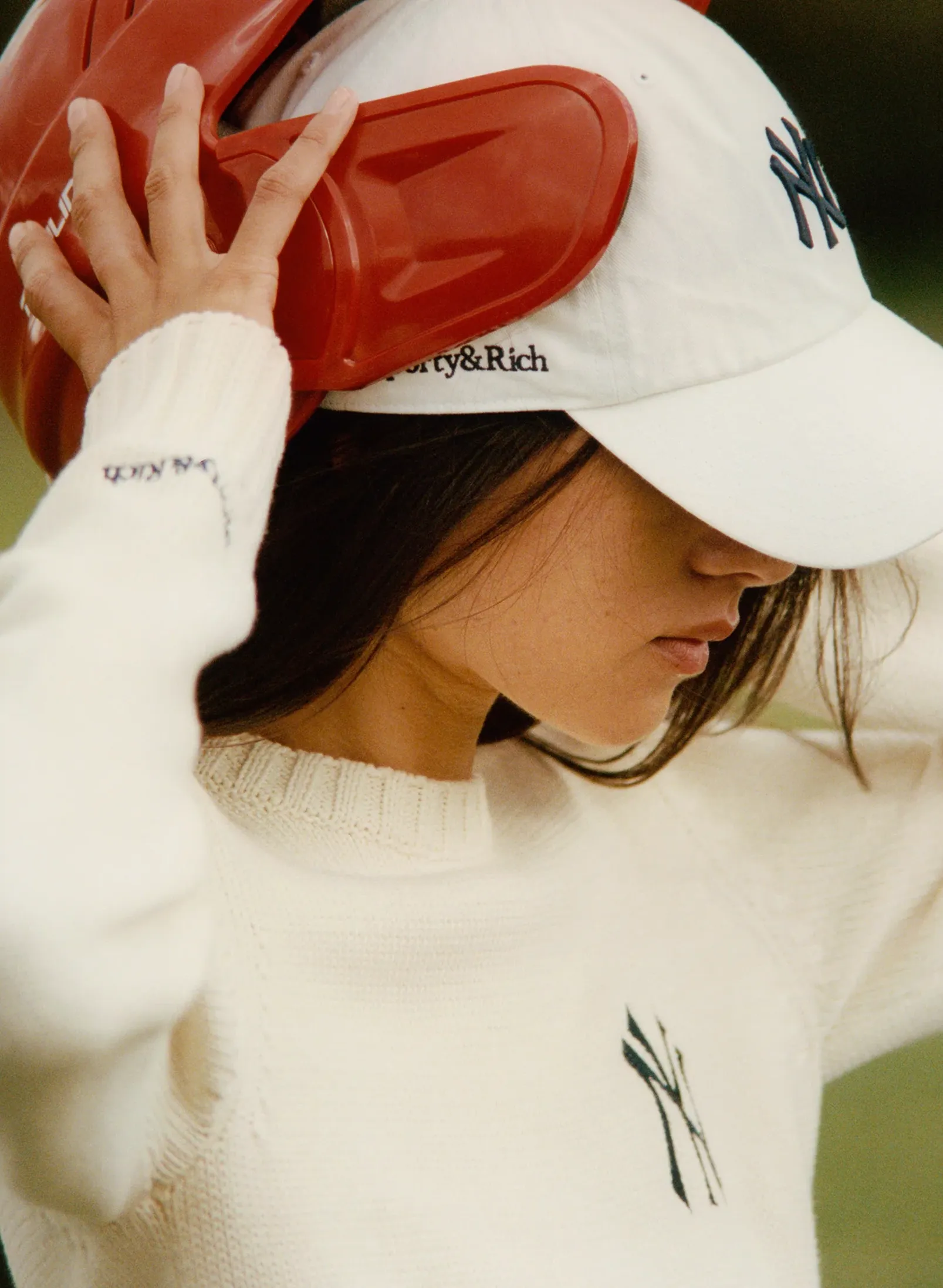 Свитер Heritage Yankees Serif Knitted Sweater Ecru