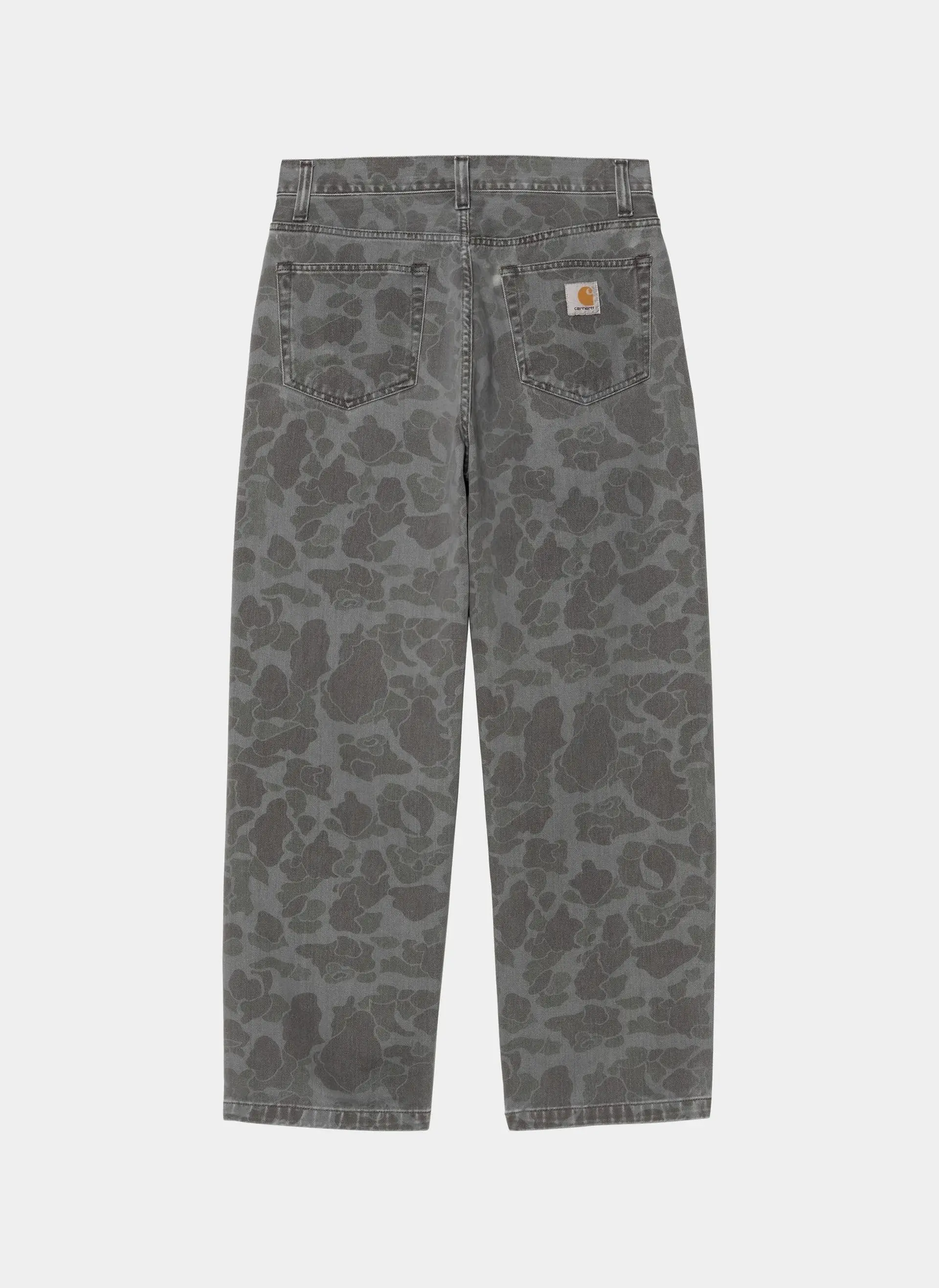 Джинсы Duck Landon Pant Camo Duck, Black (Heavy Bleached)