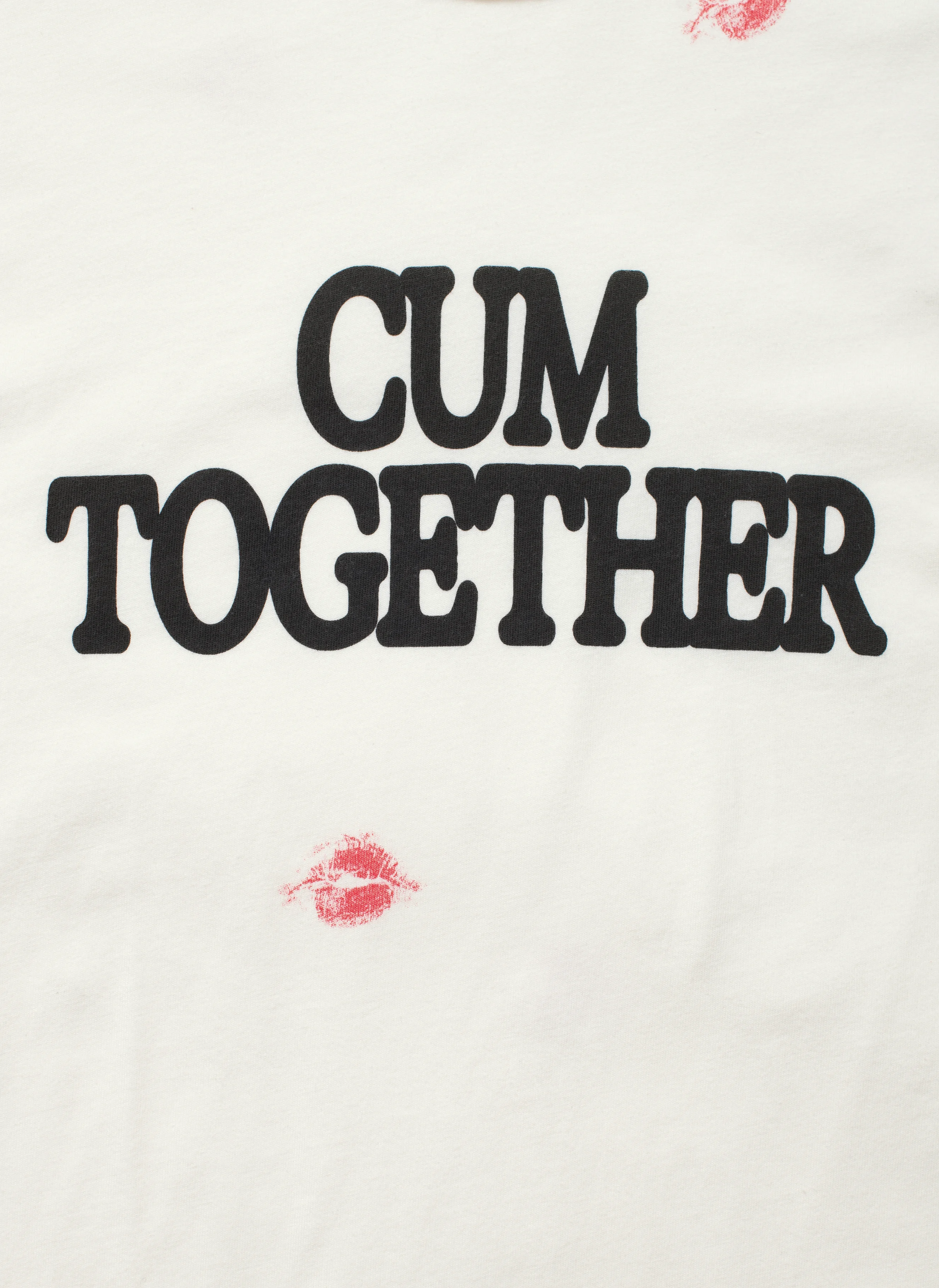 Лонгслив рукав Cum Again? Longsleeve Off-White