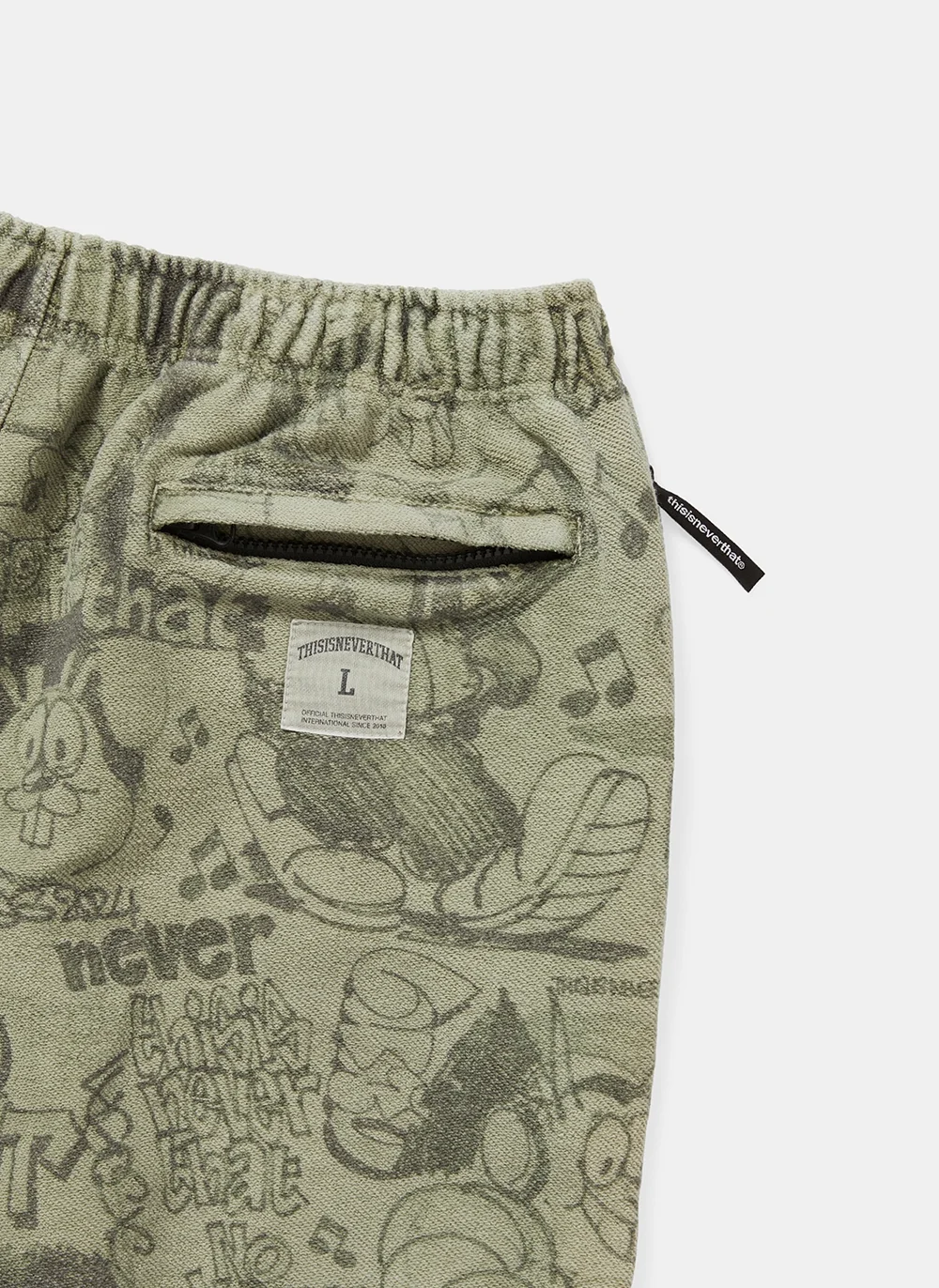 Брюки TNT Crazy BIG Sweatpant Graffiti