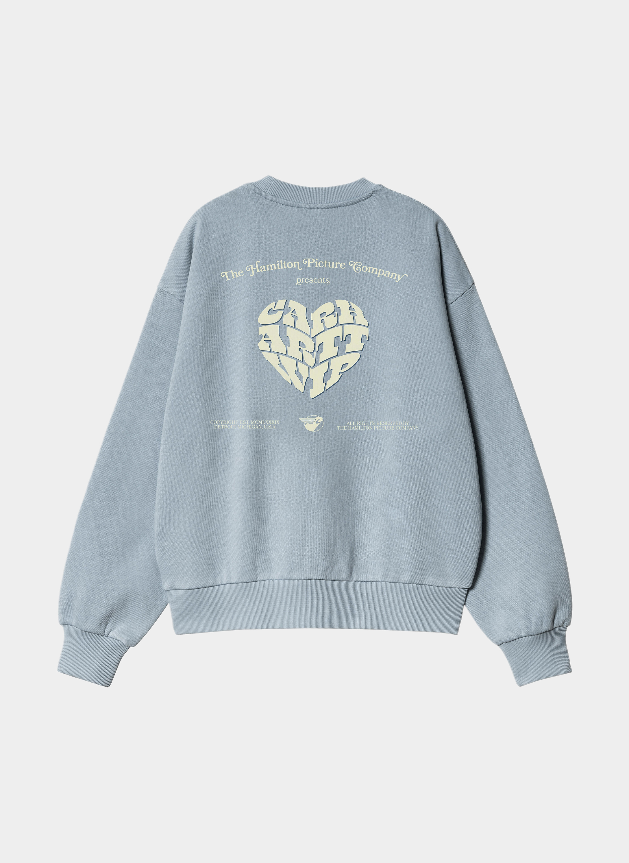 Свитшот женский ‘W Productions Sweat’ Frosted Blue Свитшот женский ‘W Productions Sweat’ Frosted Blue