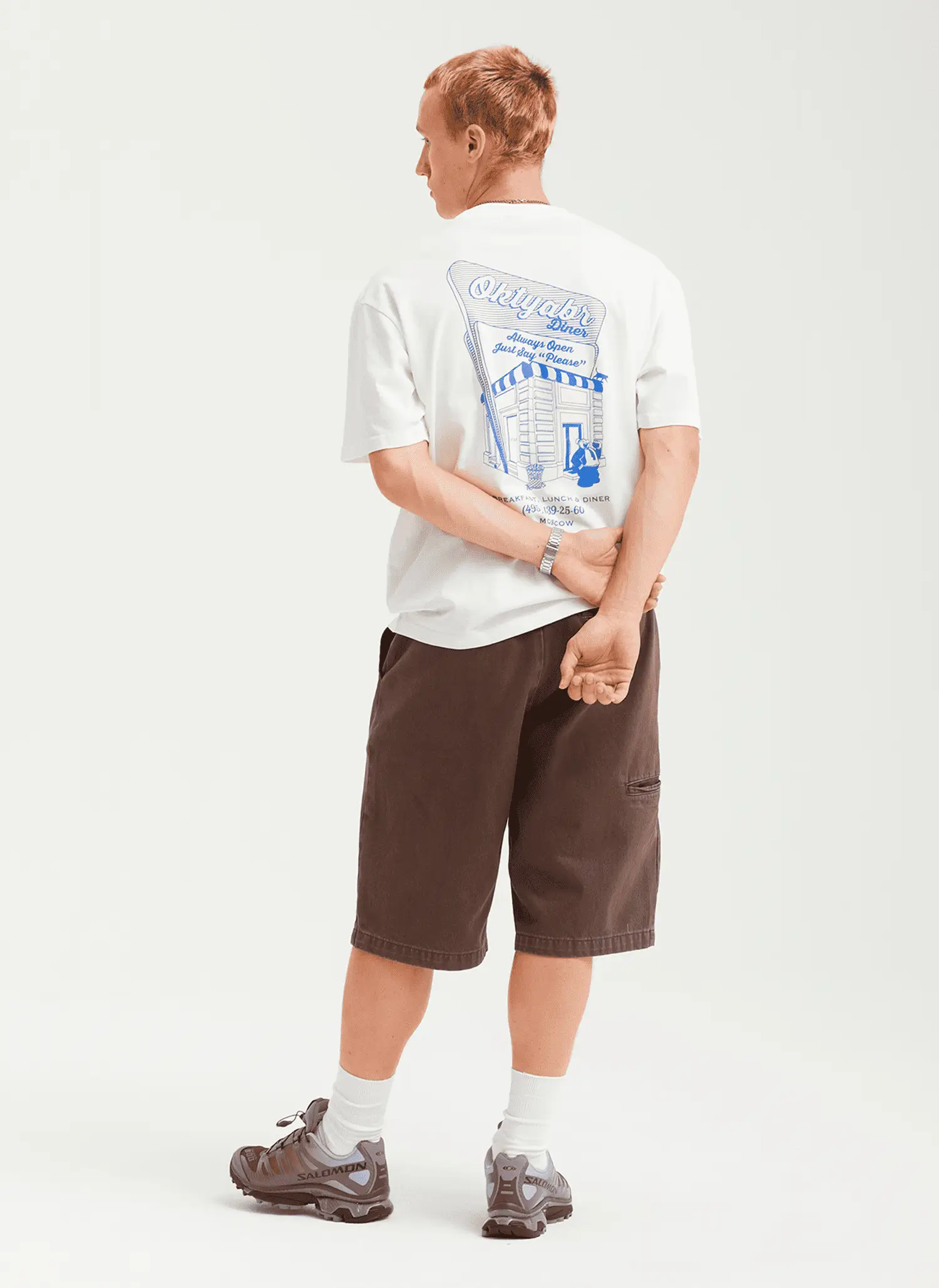 Футболка Diner Tee WHITE