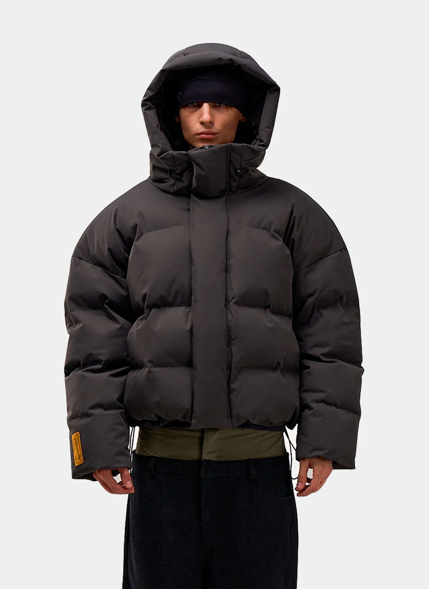 Пуховик Hooded AW25 Grey
