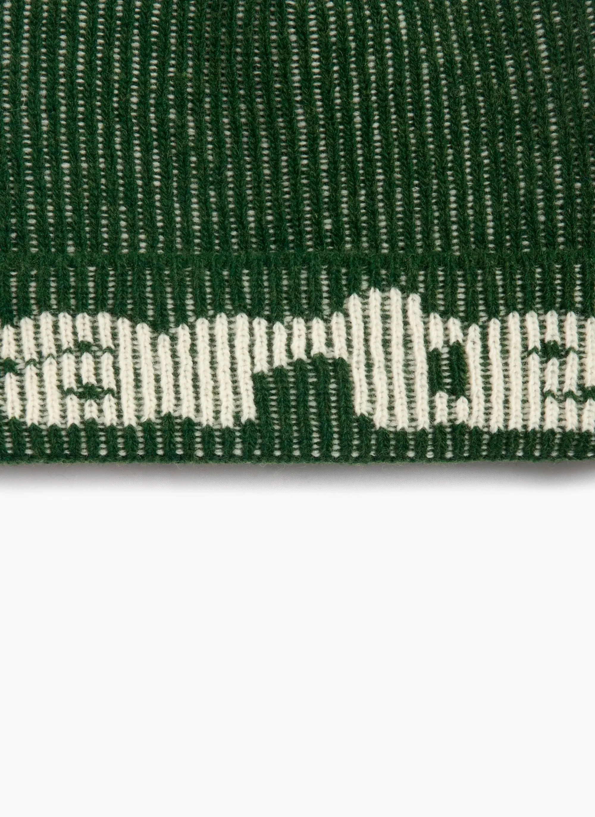 Шапка ‘Ribbed Beanie’ Green