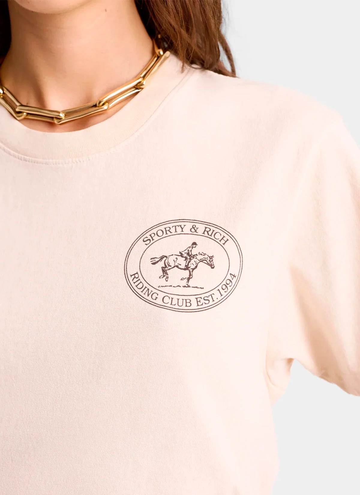 Футболка Riding Club T-Shirt Cream