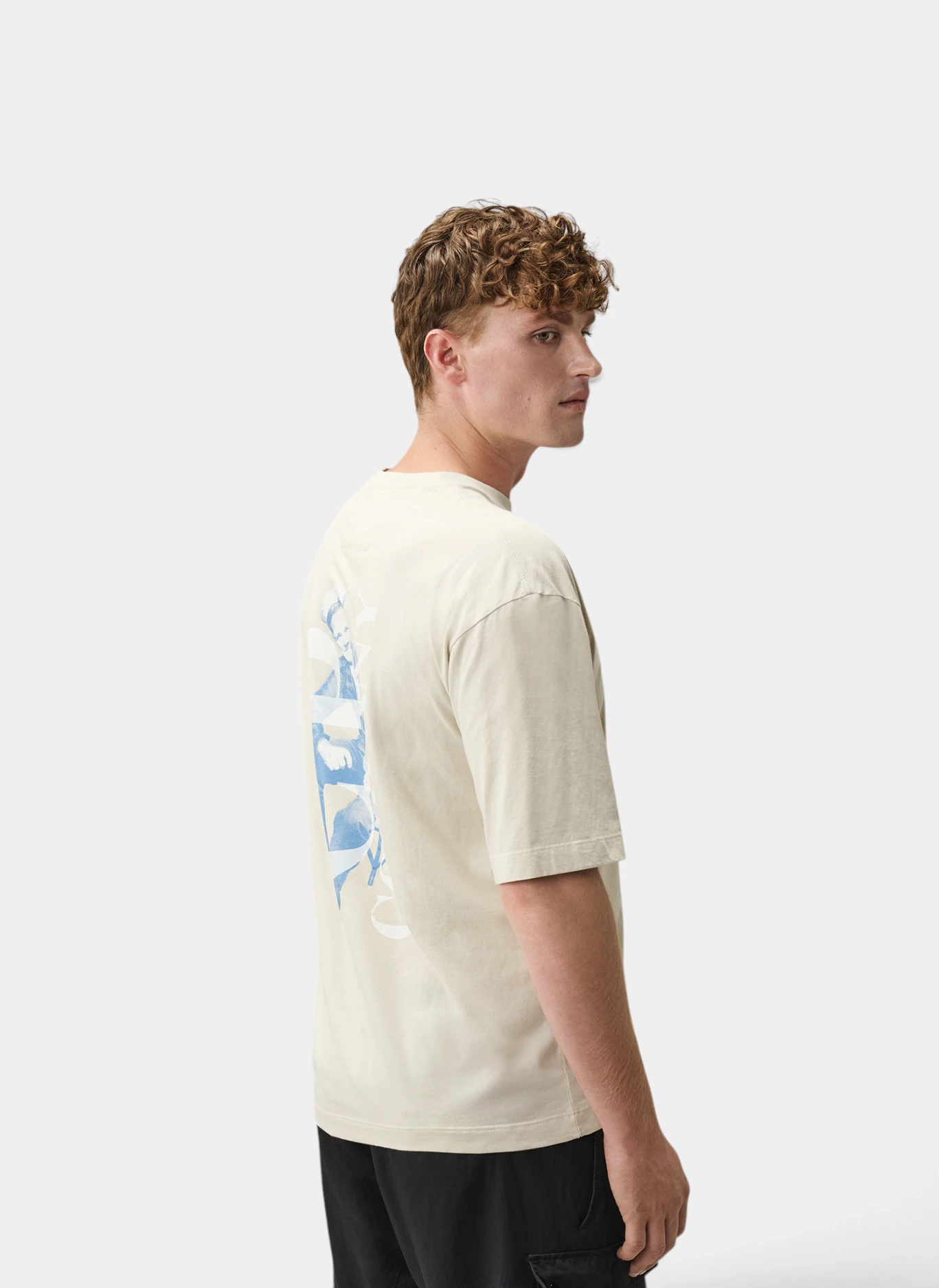 Футболка 30/1 Jersey Short Sleeve British Sailor T-Shirt Silver Birch