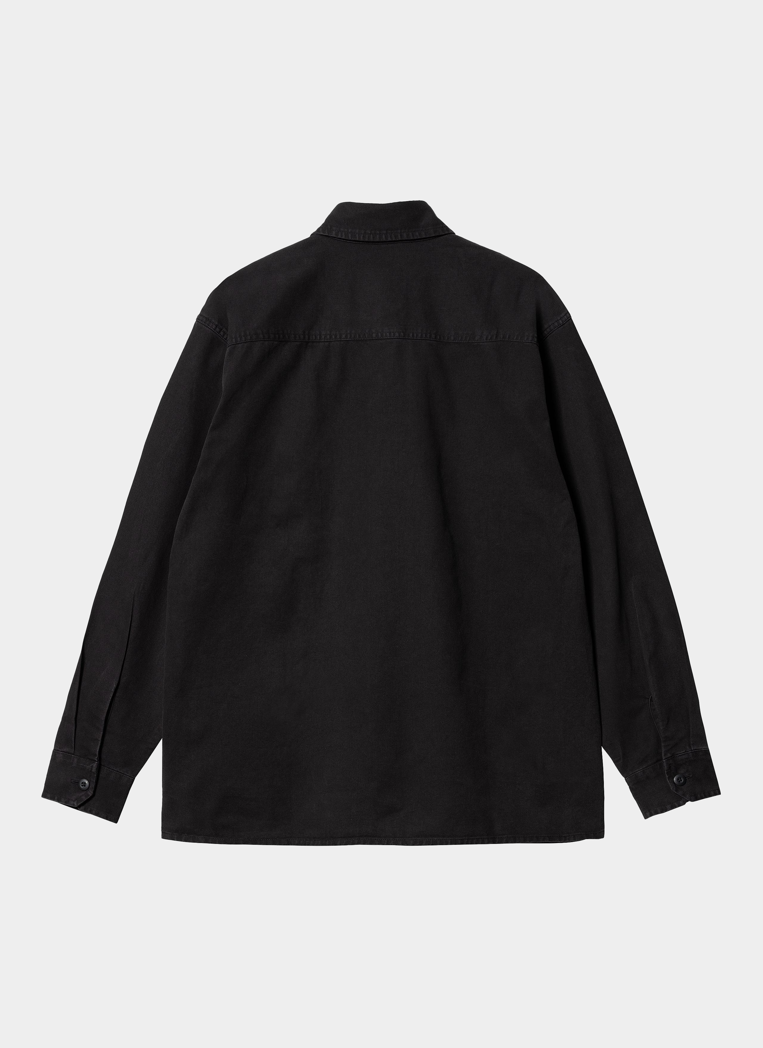 Рубашка Reno Shirt Jac Black (Garment Dyed)