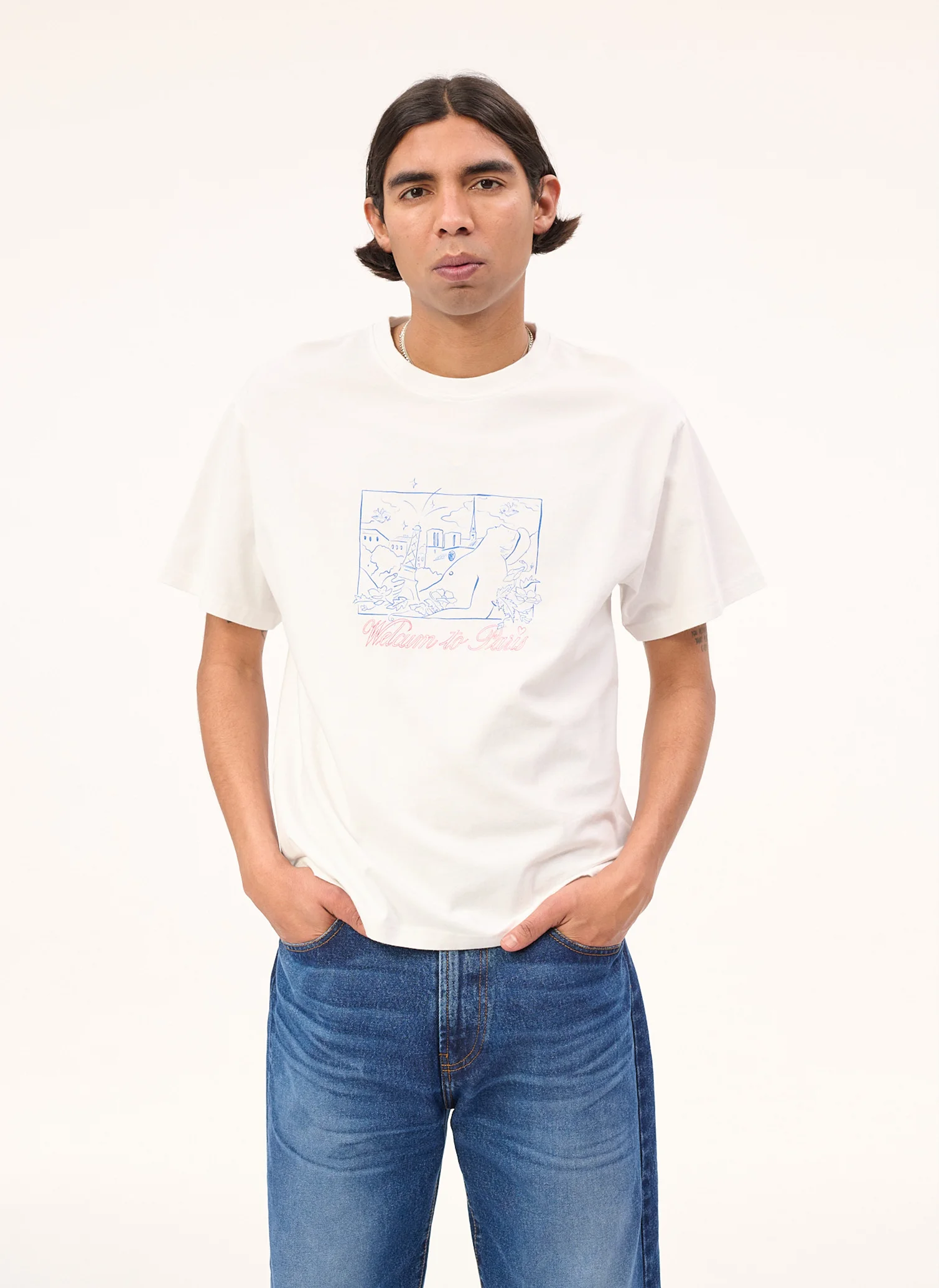 Футболка The Big Bienvenue T-shirt White