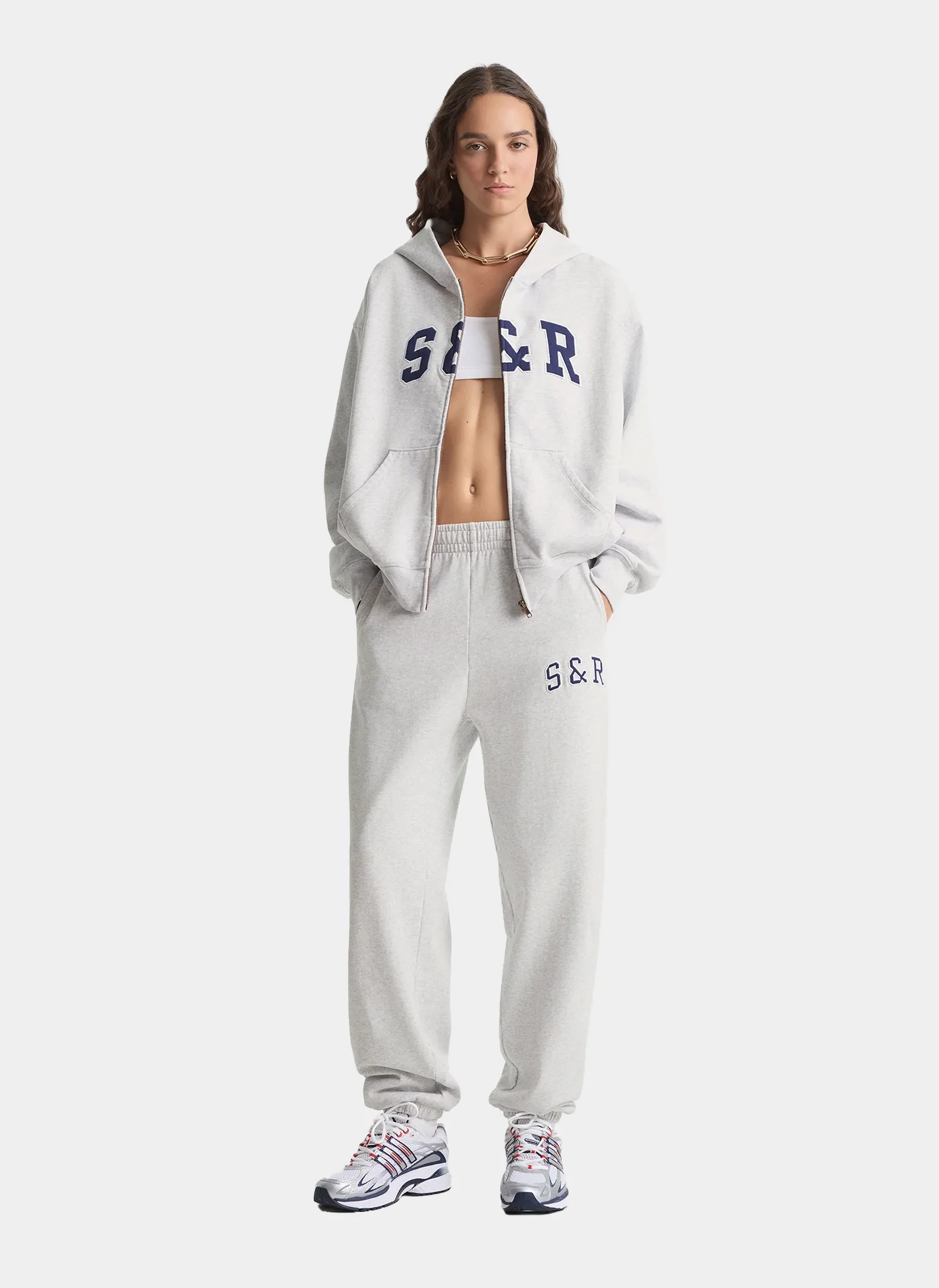 Брюки S&R Ivy Sweatpant Heather Gray