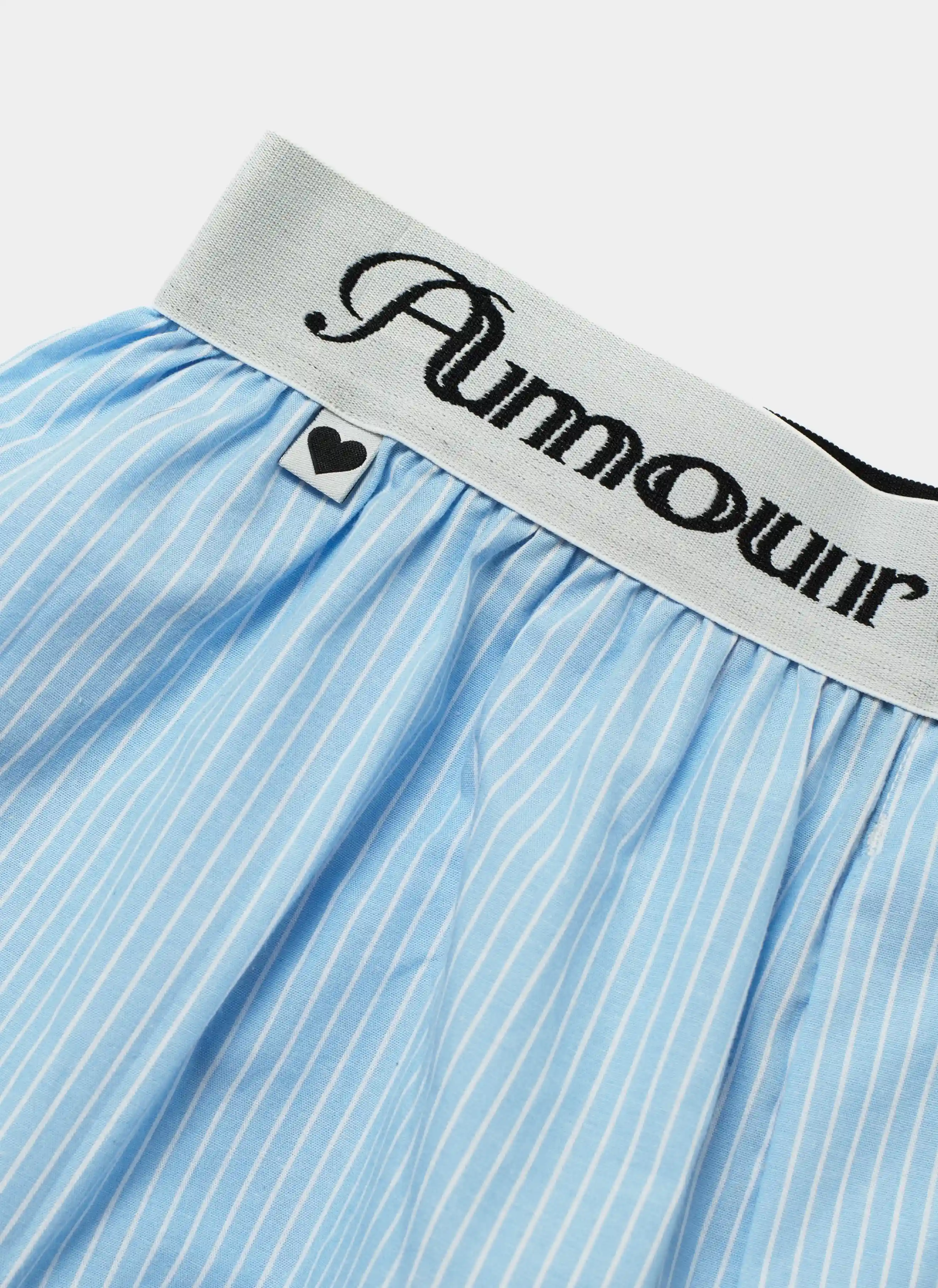Шорты-боксеры Follow the Rabbit Underwear Blue Stripe