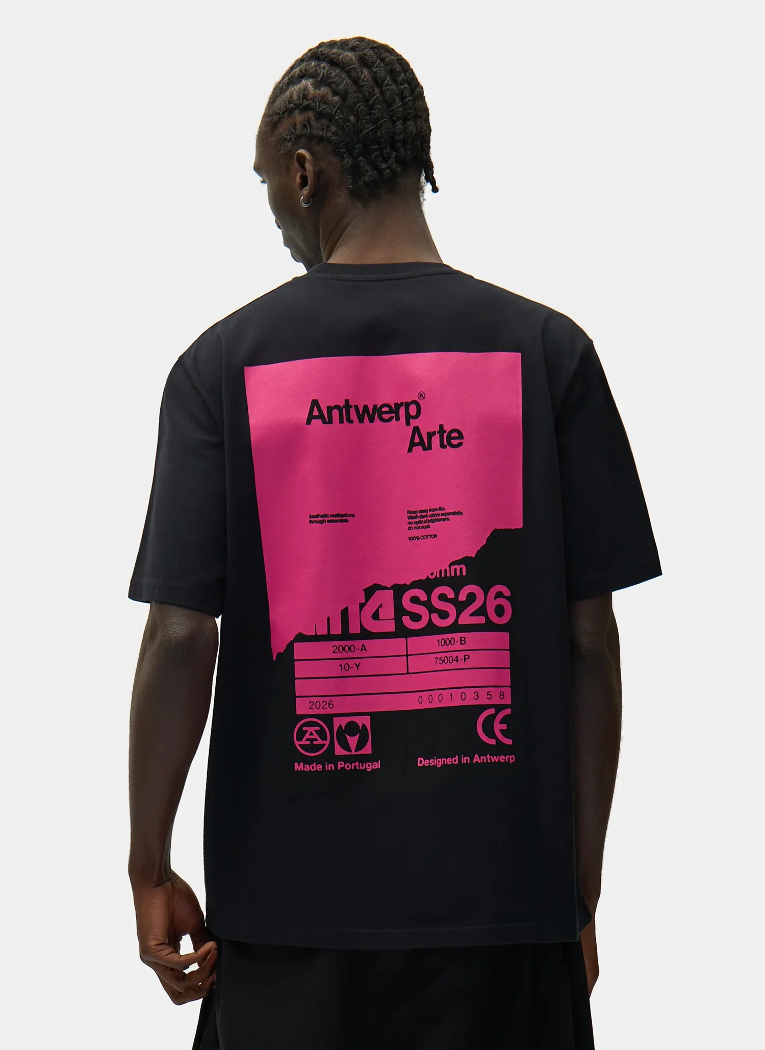 Футболка Back Poster T-shirt Black