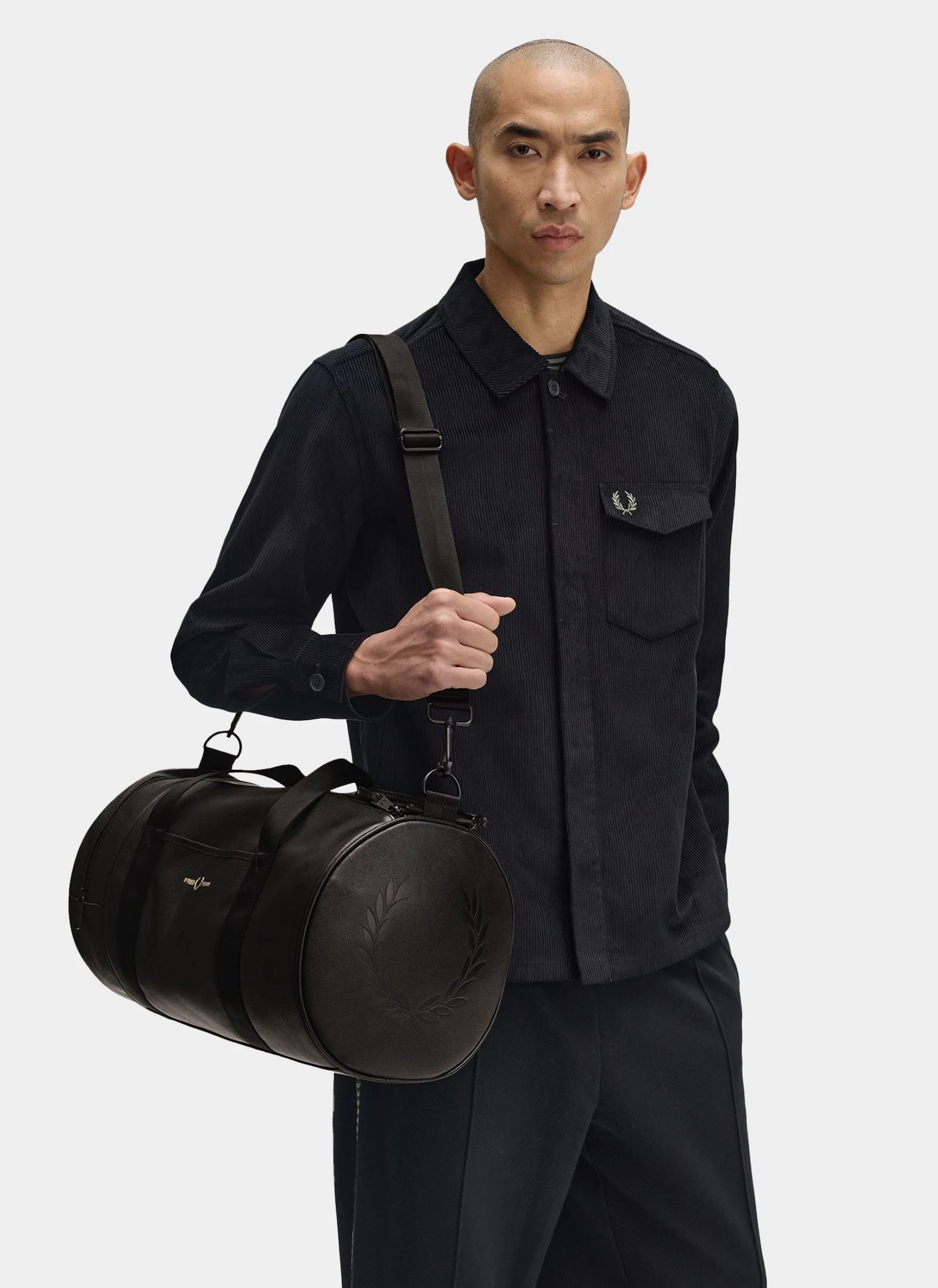 Сумка Scotchgrain Leather Barrel Bag 102