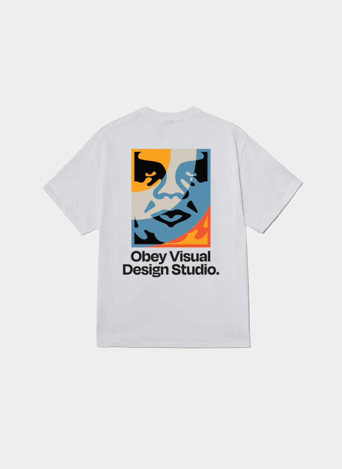 Футболка Obey Visual Design Studio White