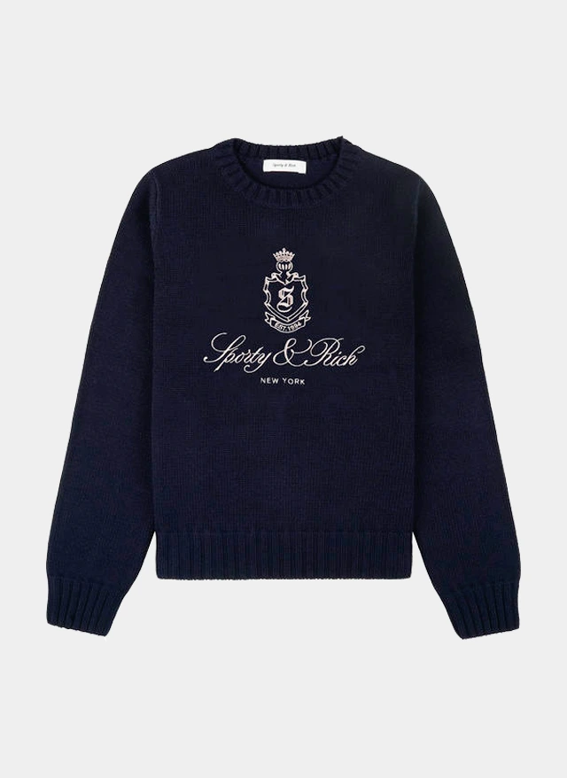 Свитер женский Vendome Knitted Sweater Dark Navy