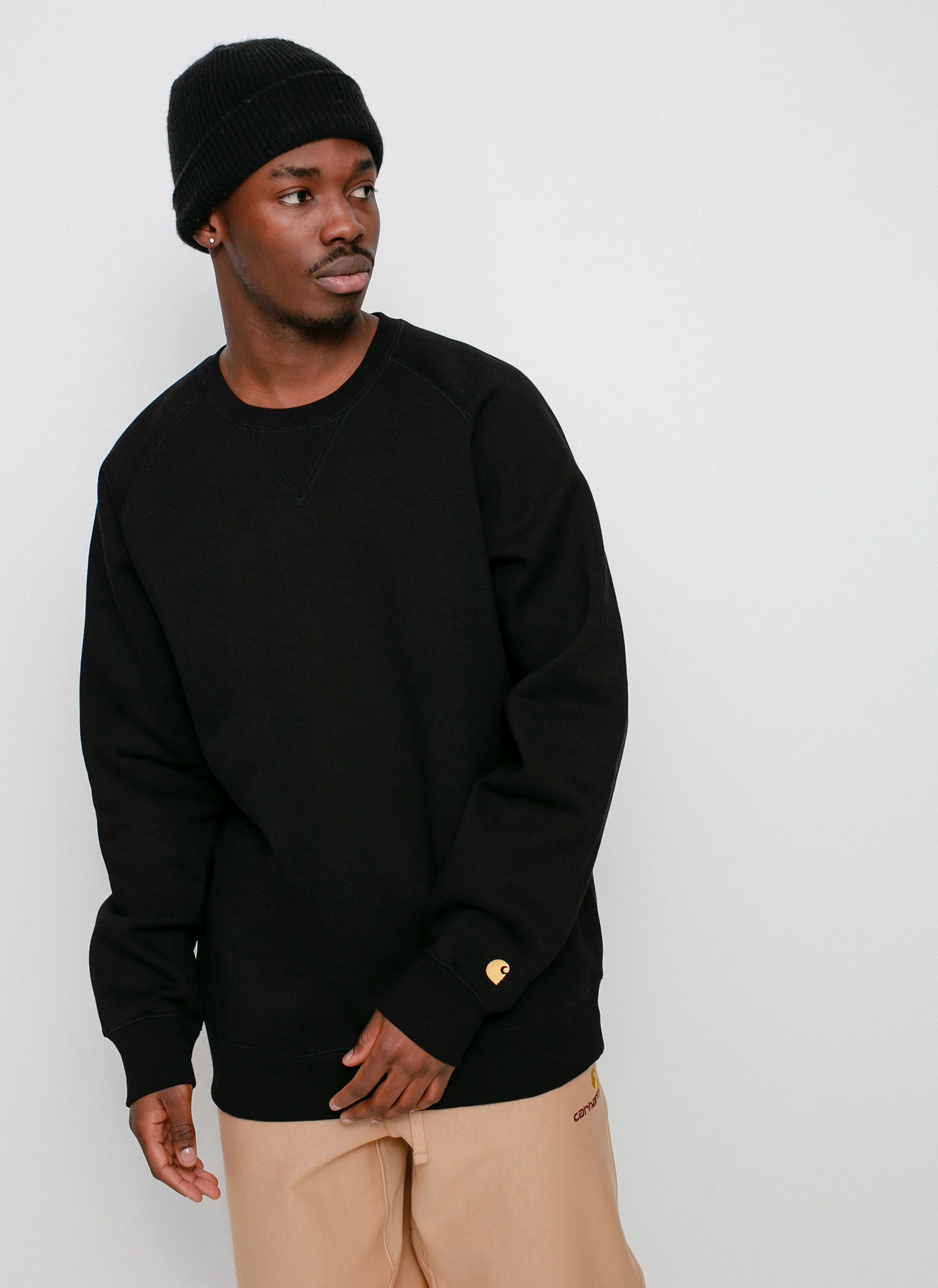 Свитшот ‘Chase Sweatshirt’ Black/Gold