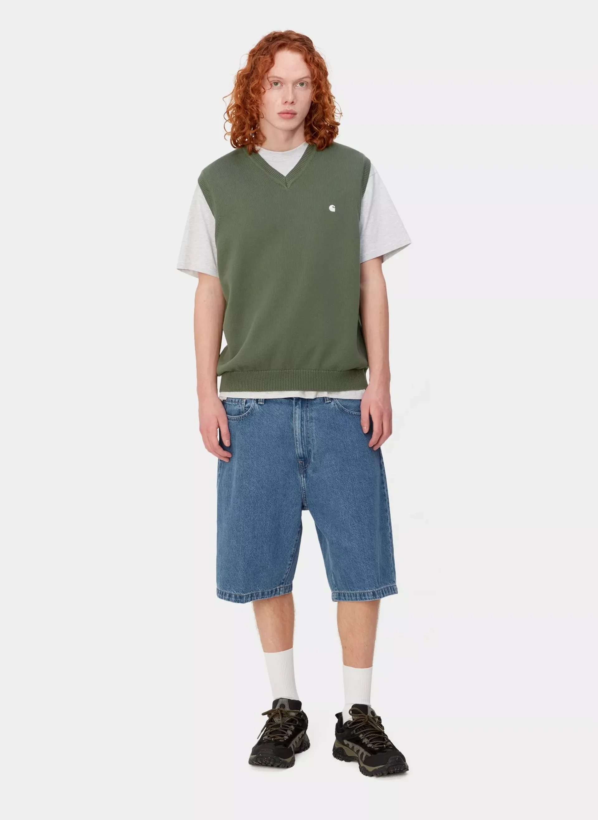 Шорты Landon Short Blue (Heavy Stone Wash)