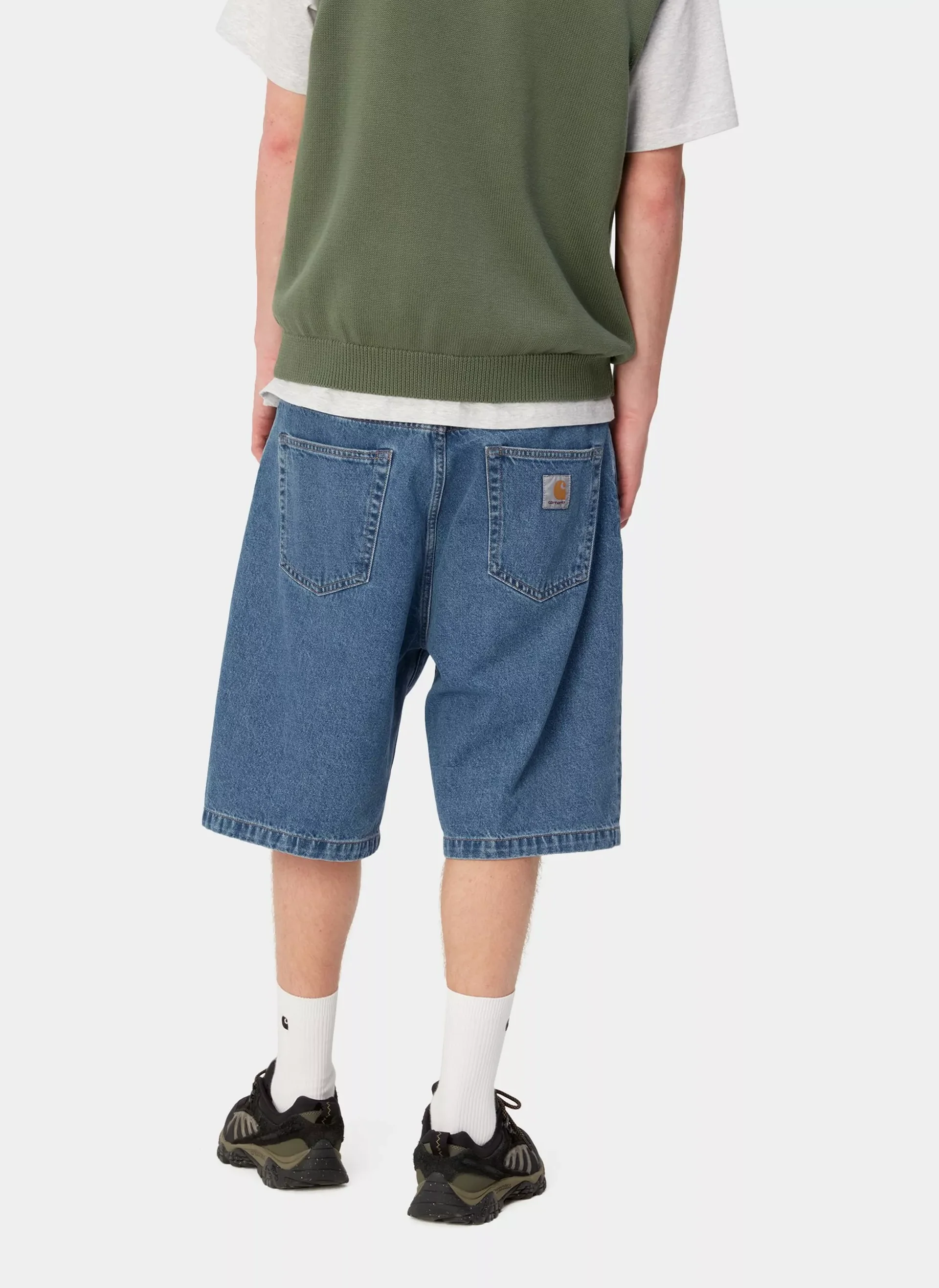 Шорты Landon Short Blue (Heavy Stone Wash)