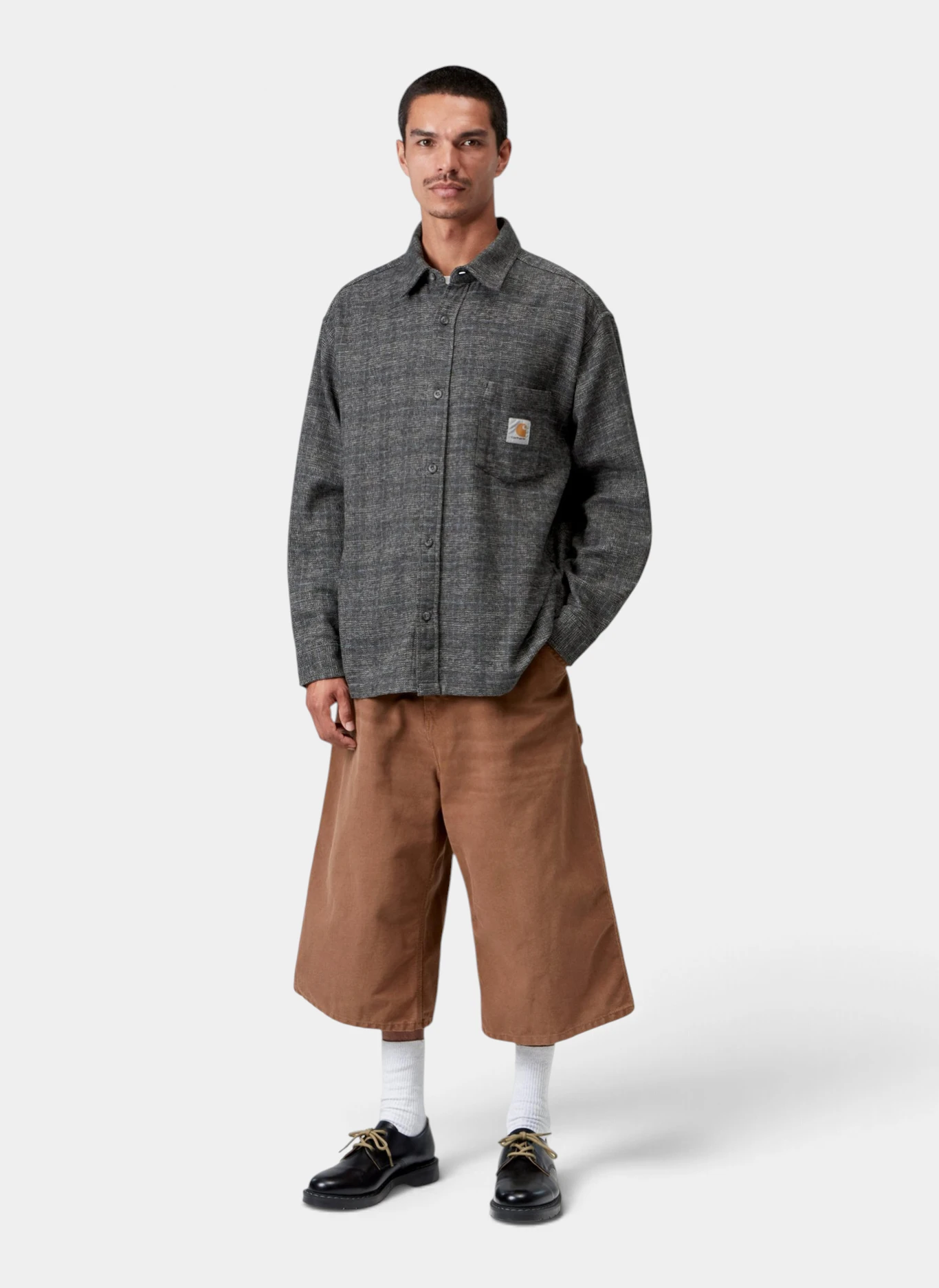 Рубашка L/S Bagley Shirt Bagley Check / Black