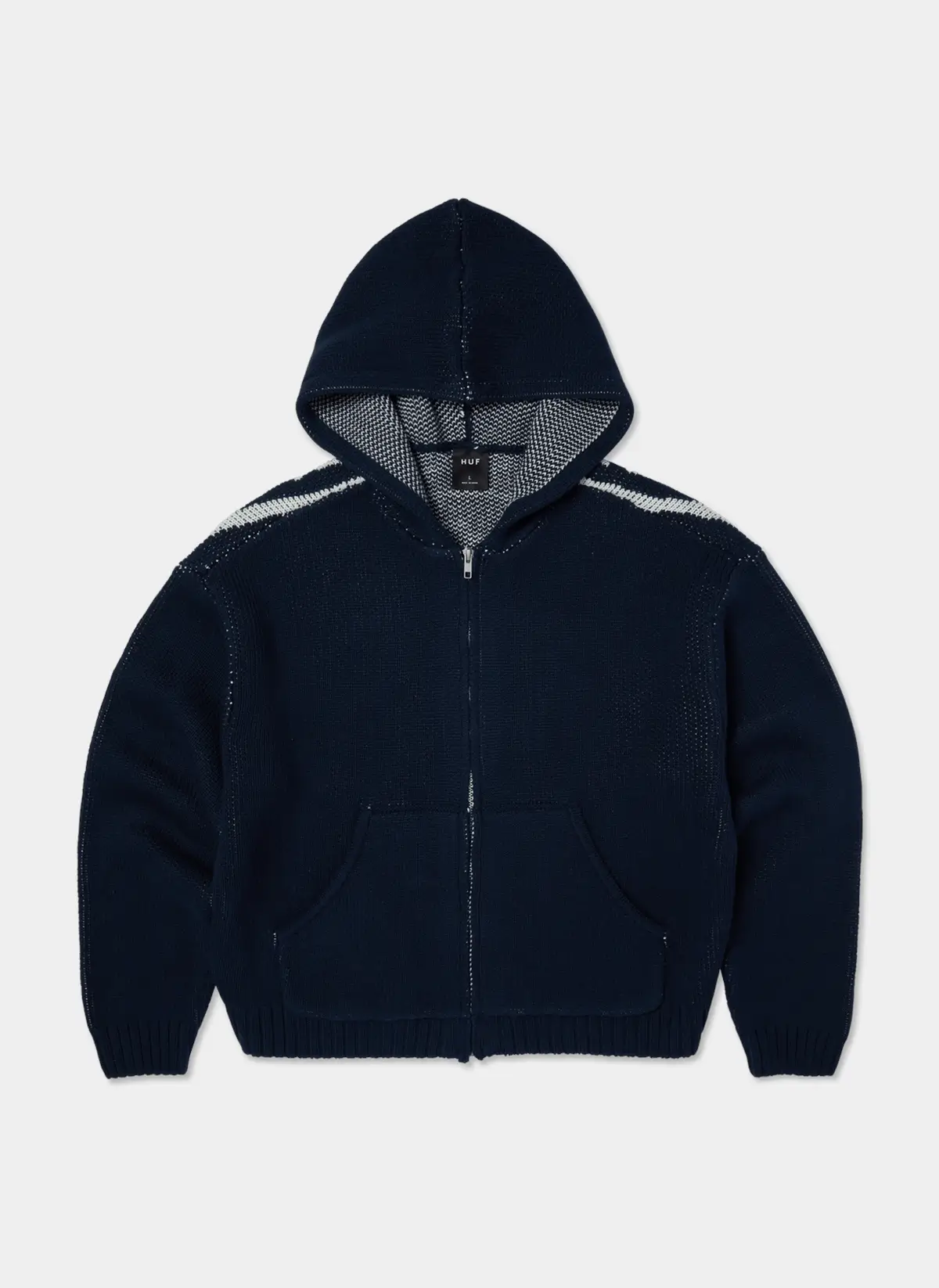 Худи На Молнии Token Zip Hooded Sweater Navy