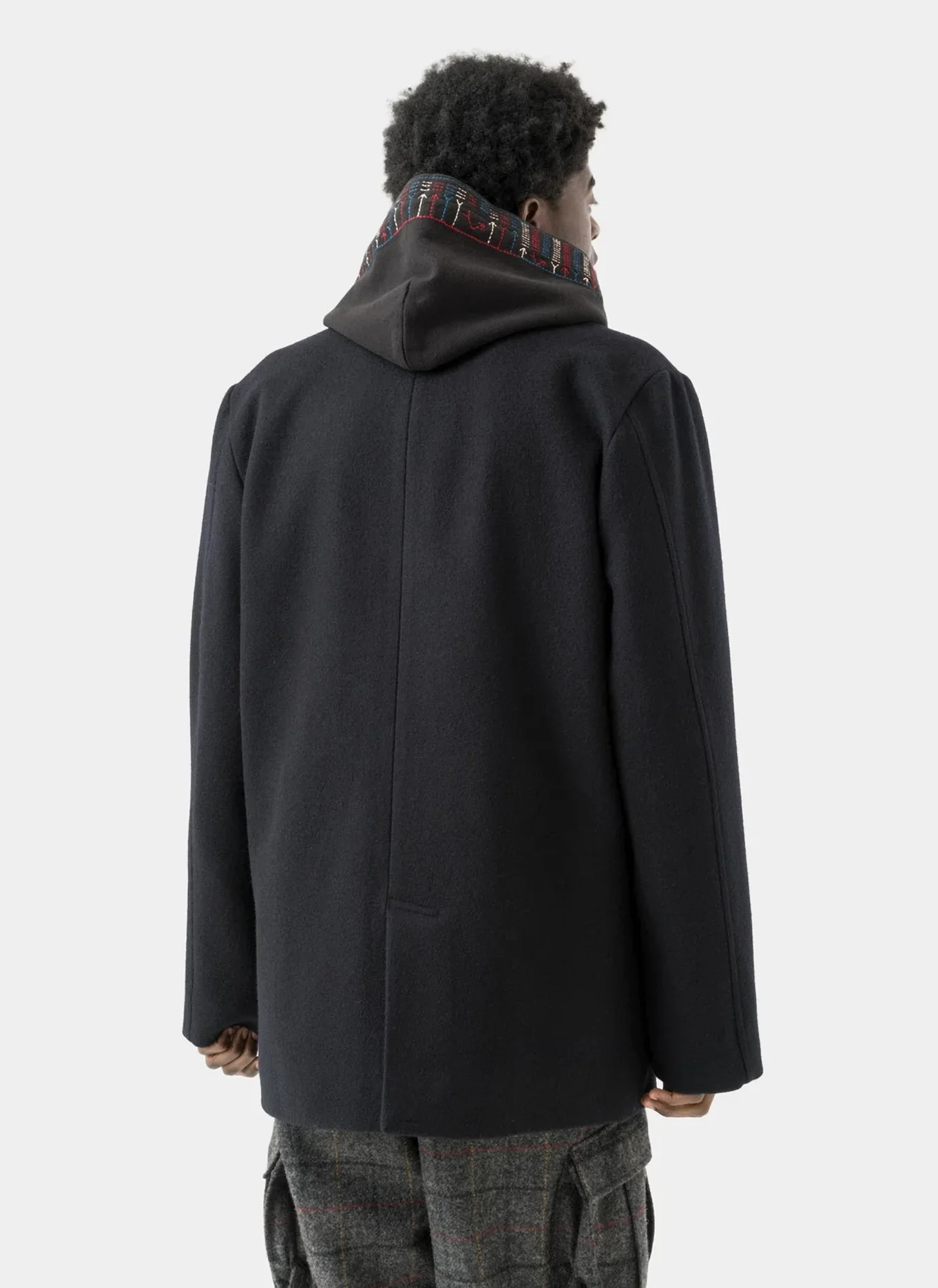 Пальто Hanbok Pea Coat  Navy