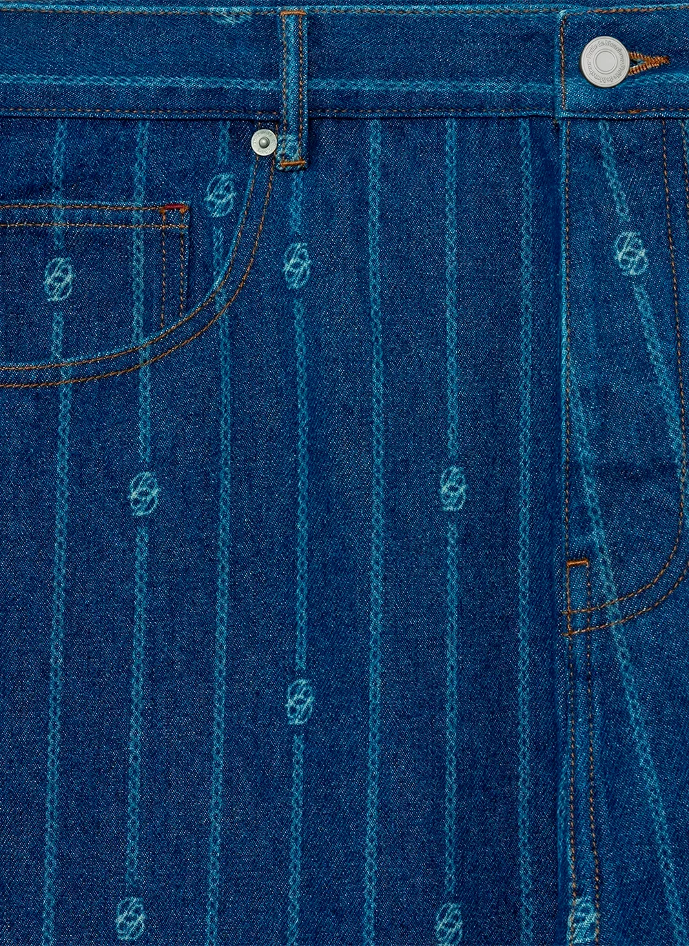 Джинсы Monogramme Stone Wash