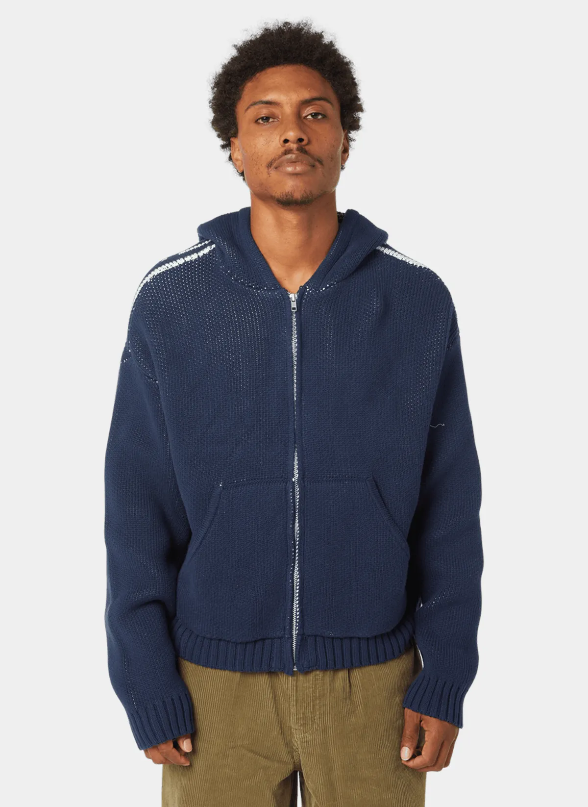 Худи На Молнии Token Zip Hooded Sweater Navy