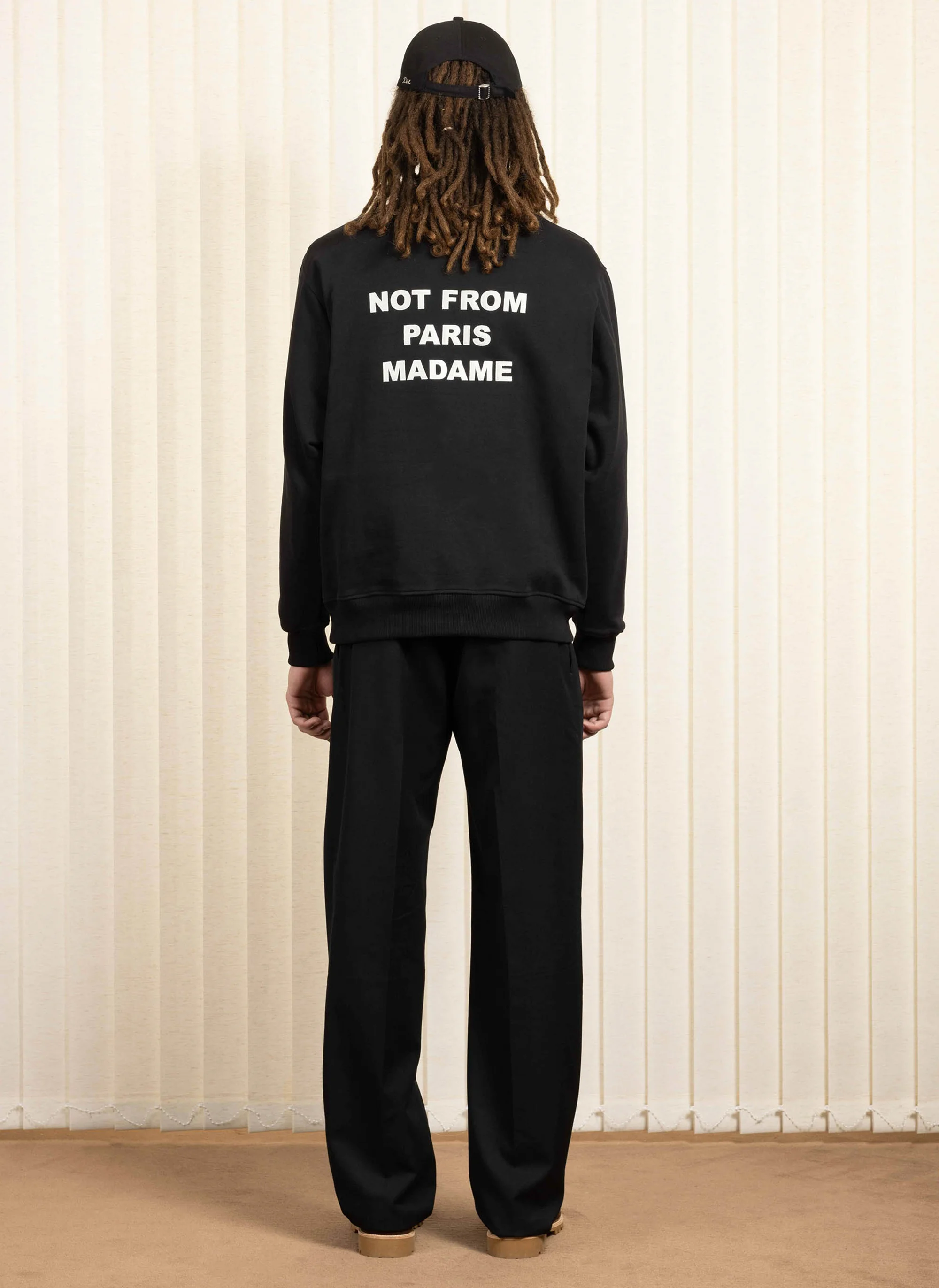 Свитшот Slogan Black
