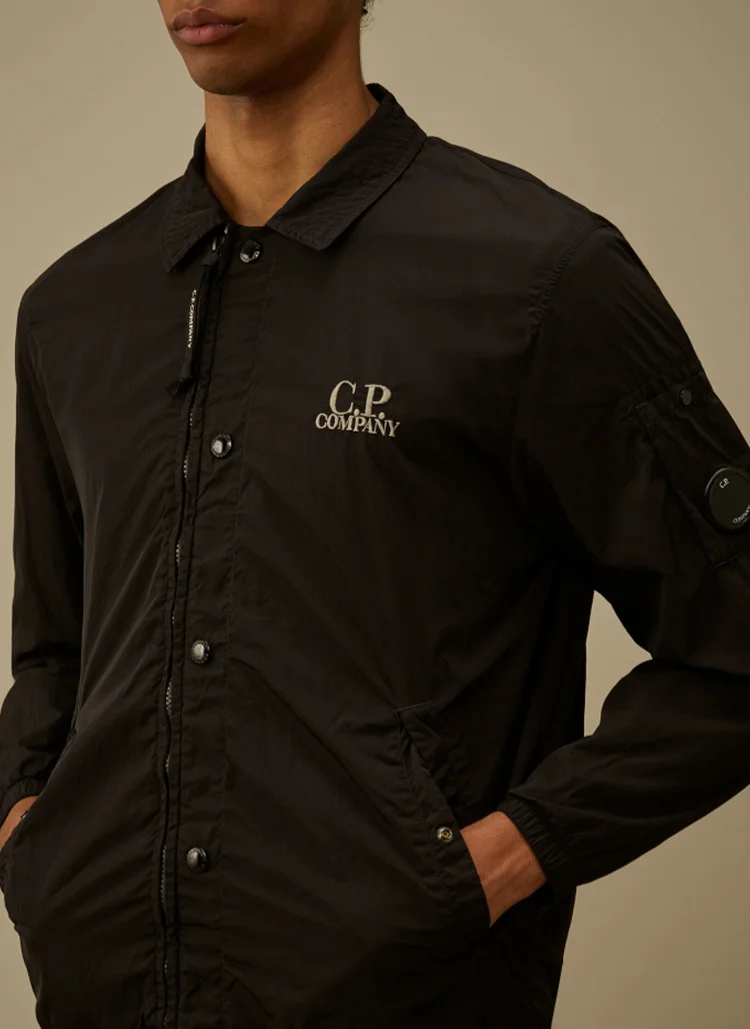 Овершот Chrome-R Zipped Lens Overshirt Black