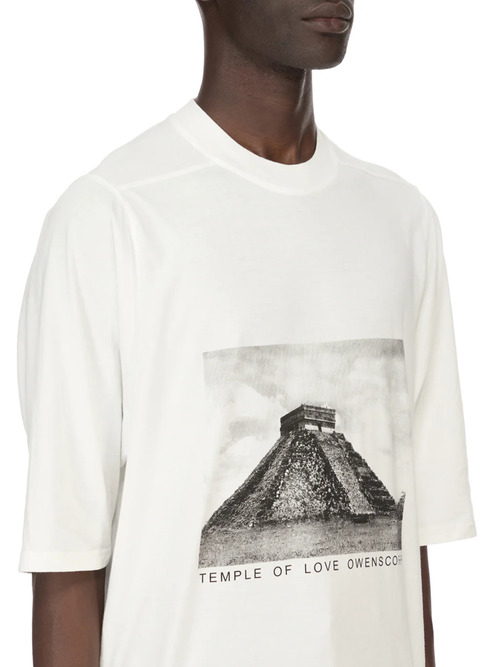 Футболка Temple Pyramid Jumbo SS T-Shirt Milk / Black 