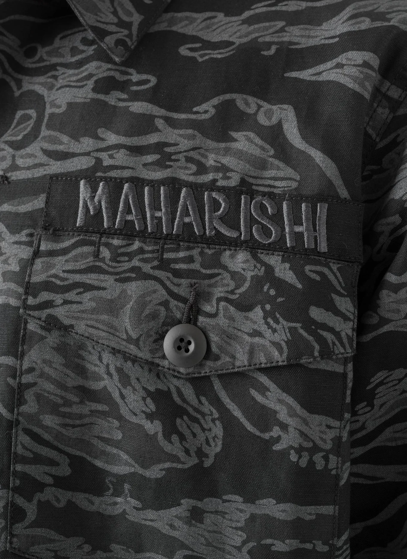 Рубашка Bonsai Tigerstripe L/S Utility Shirt  Subdued Night