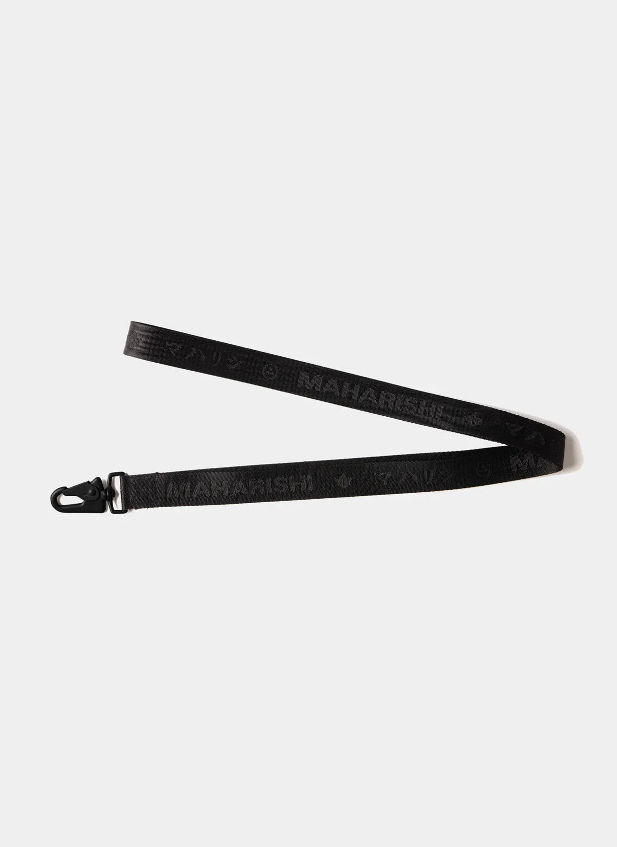 Ключница Maharishi Carry Strap / XL Lanyard  Black