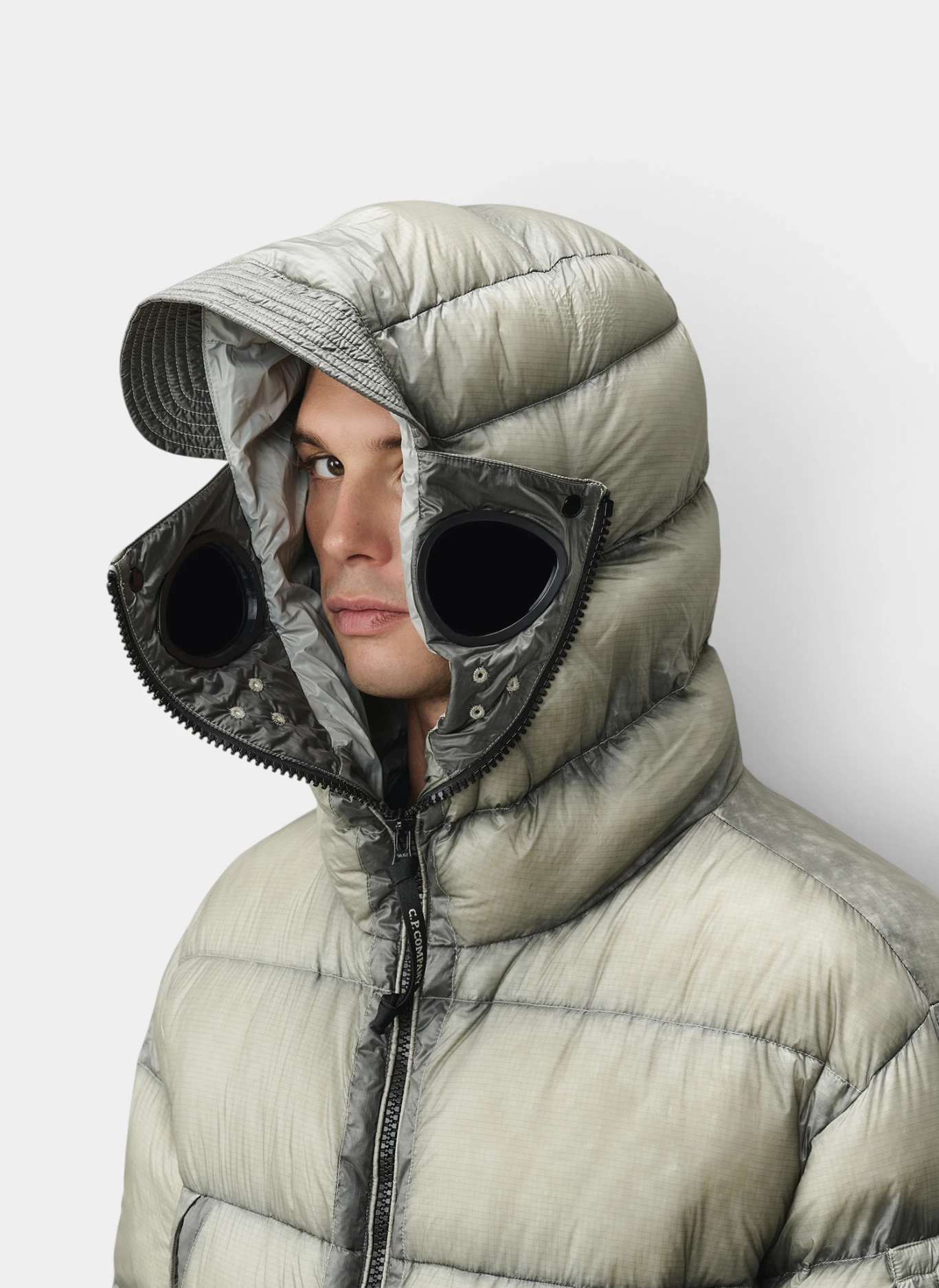 Пуховик D.D. Shell Hooded Down Jacket Flint Grey