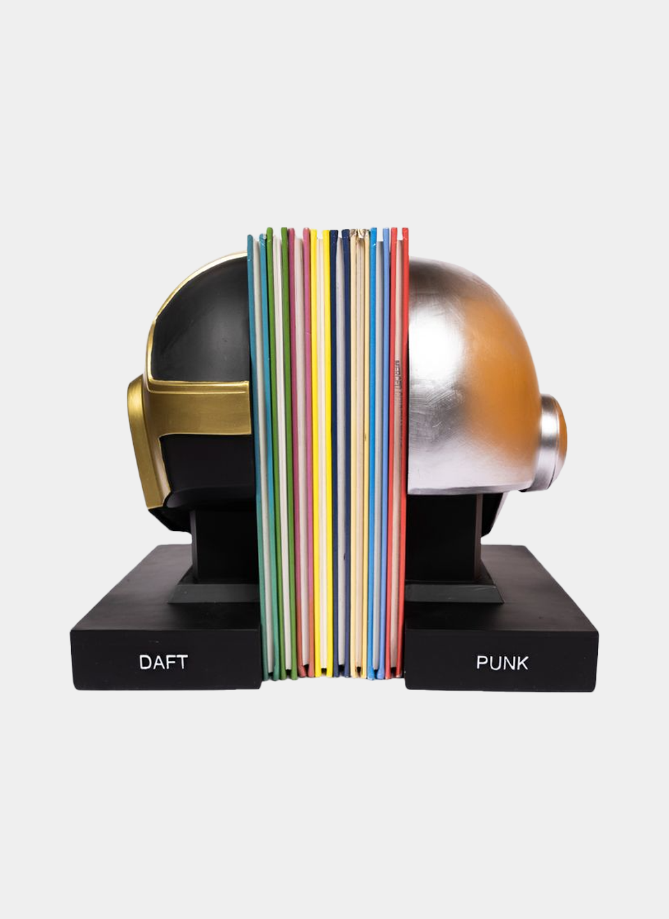 Держатель для книг Pleasures x Daft Punk Helmets Bookend Metallic